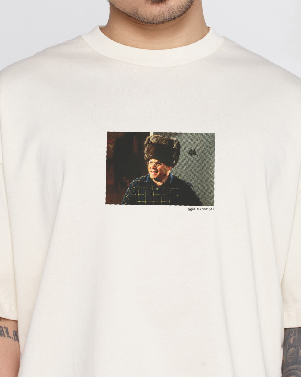 George’s Sable Hat Oversized Tee Australia Online