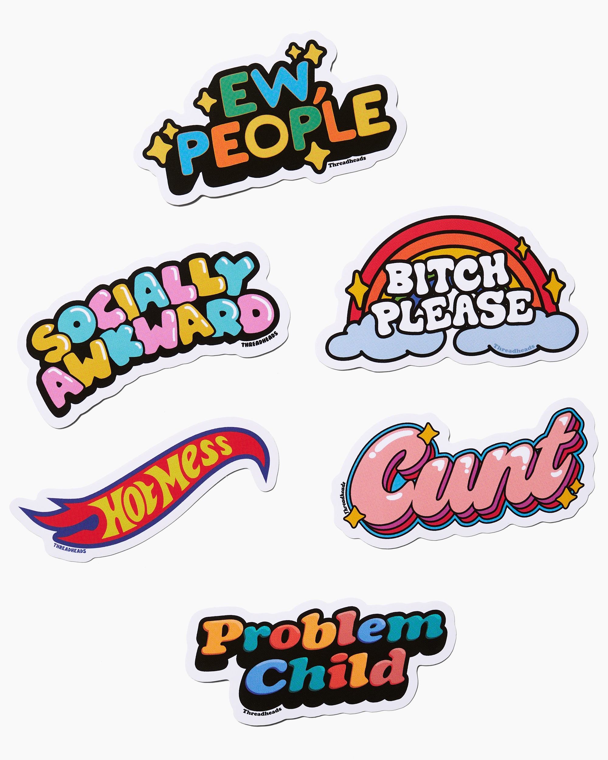 The Slogan Sticker Pack Australia Online