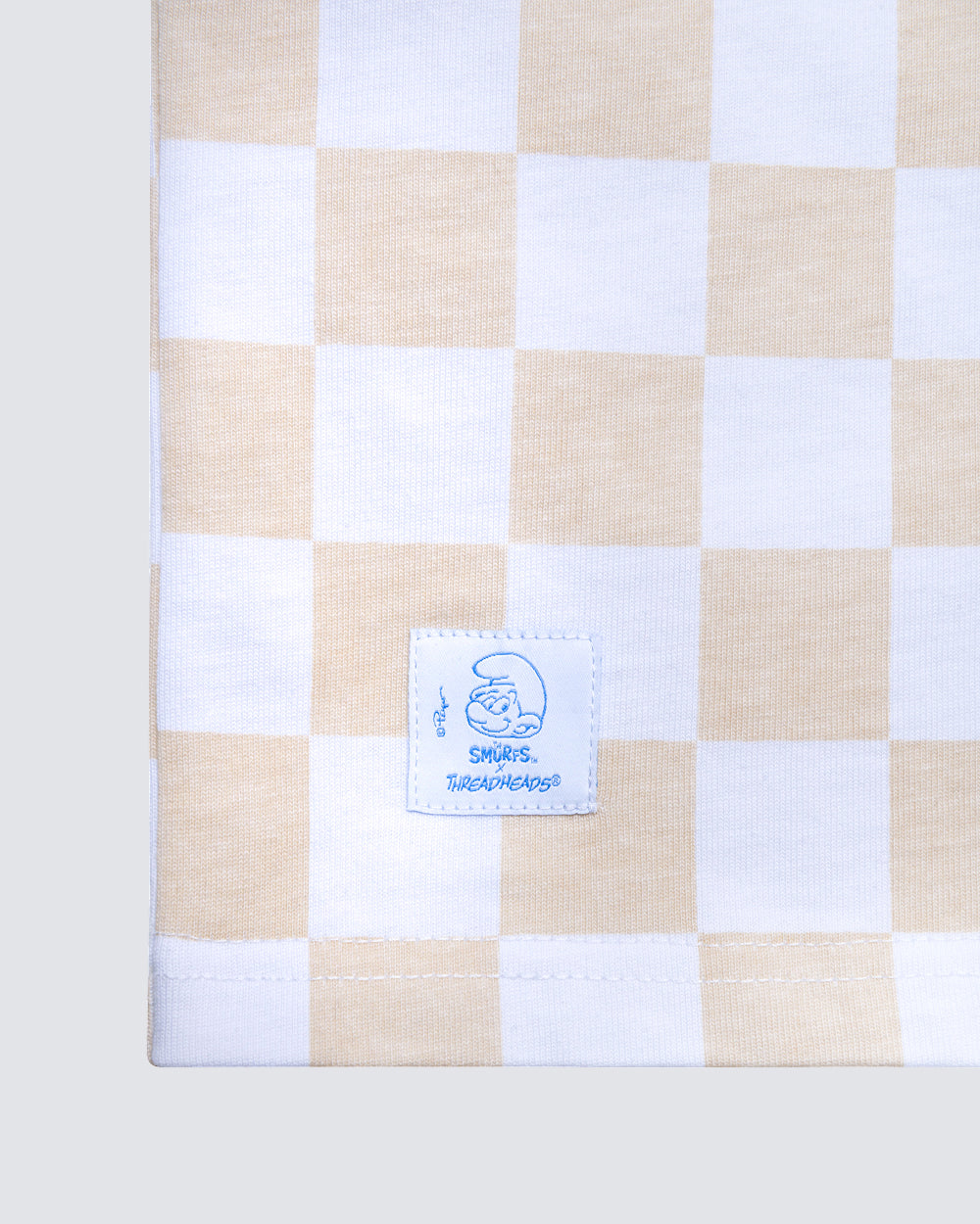 Smurf Check Oversized Tee