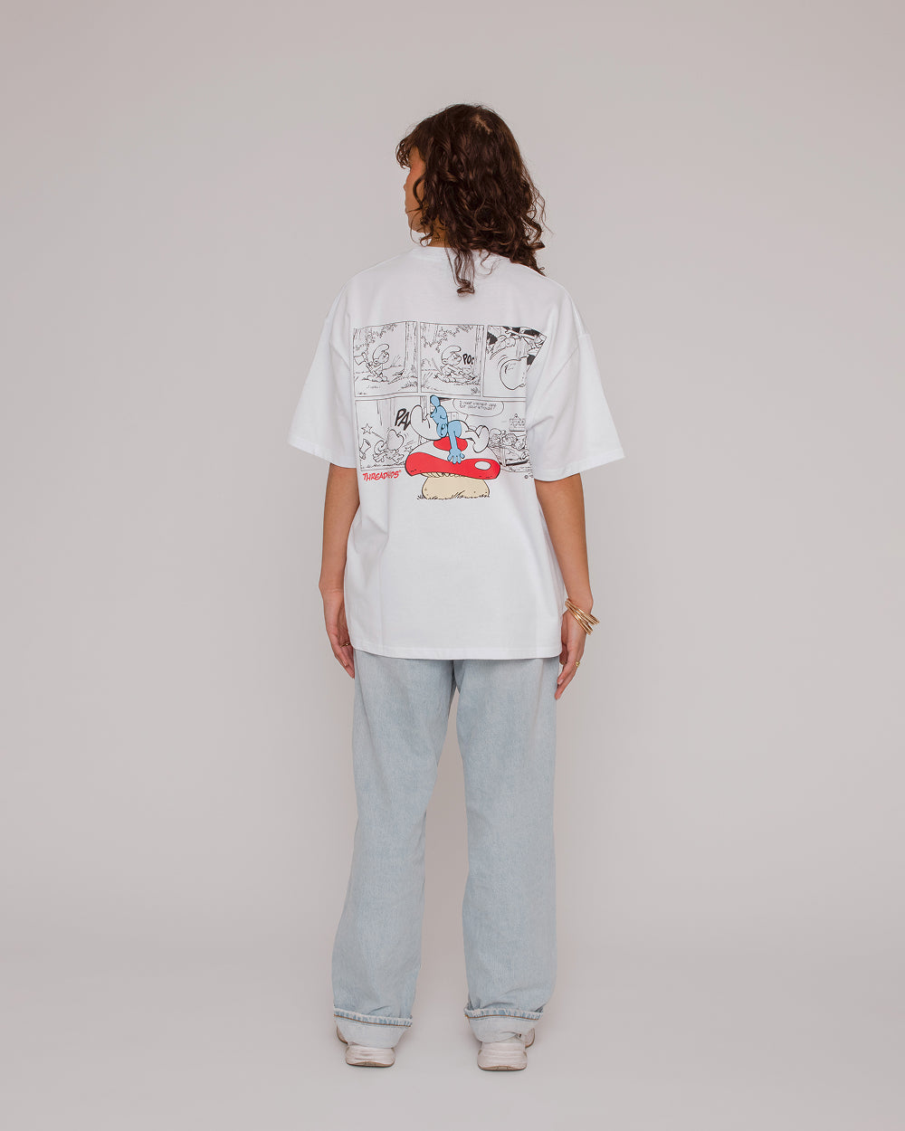 Smurf Story Oversized Tee