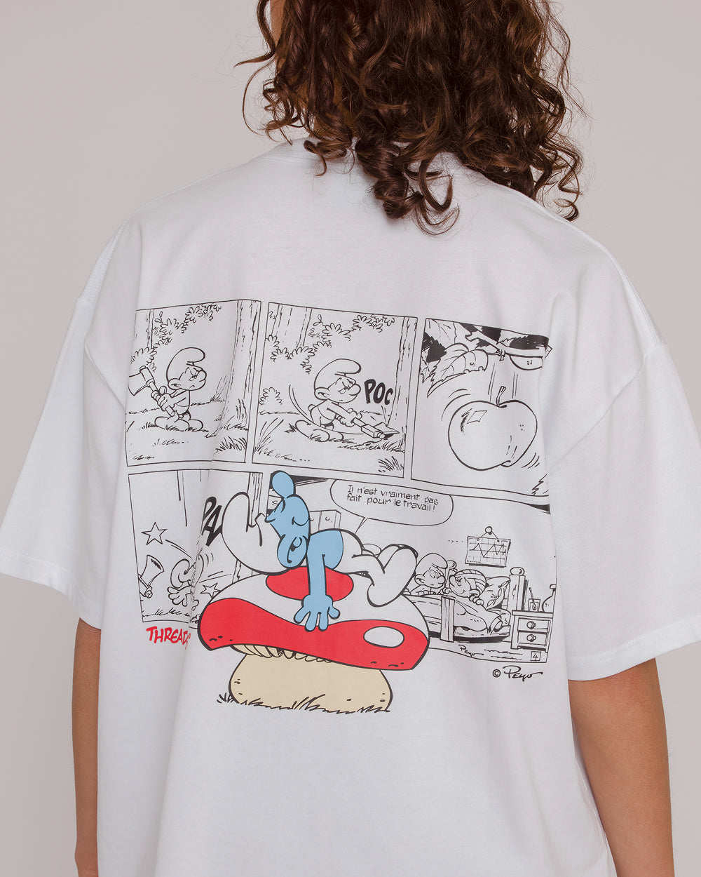 Smurf Story Oversized Tee