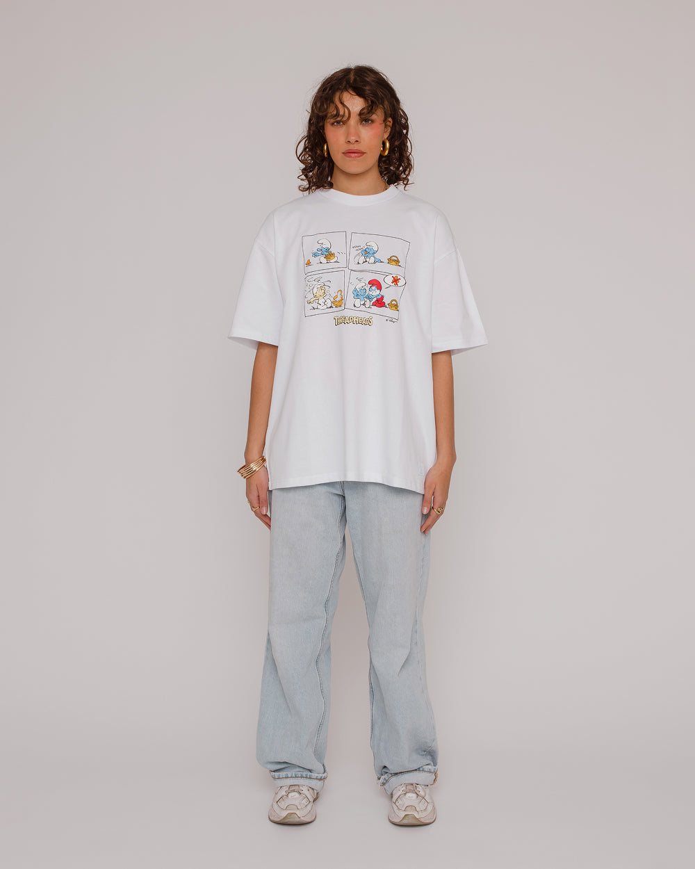 Mushroom Effects Oversized Tee