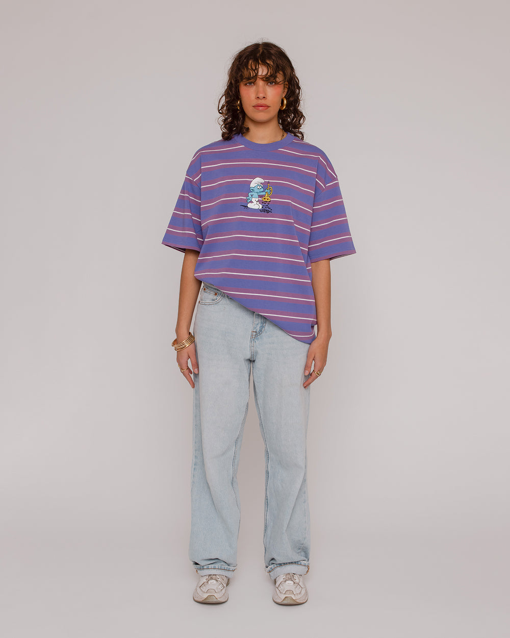 Flat Note Oversized Tee