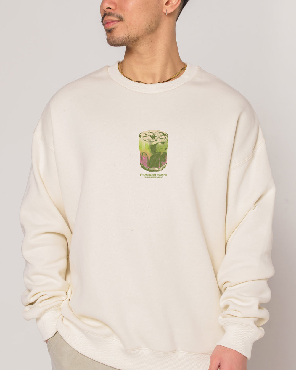 Strawberry Matcha Sweatshirt Threadheads Australia Online