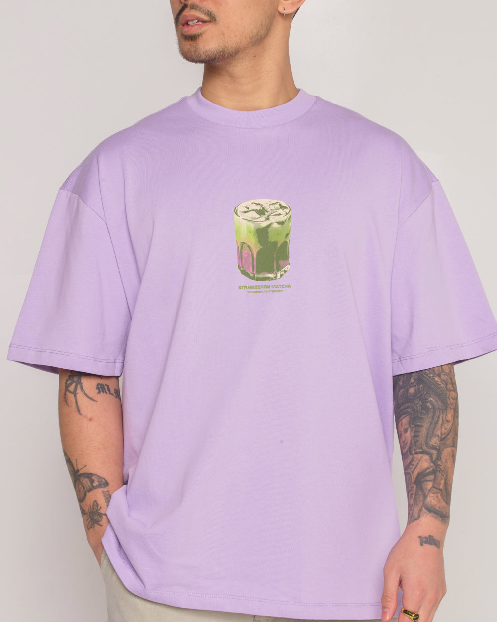 Strawberry Matcha Oversized Tee Threadheads Australia Online