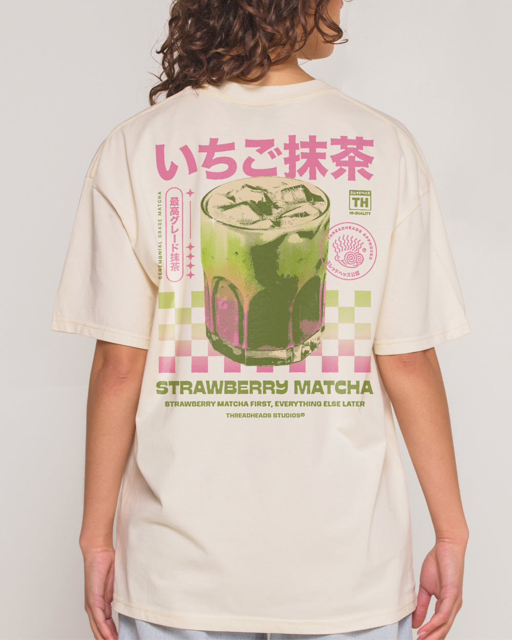 Strawberry Matcha T-Shirt Threadheads Australia Online