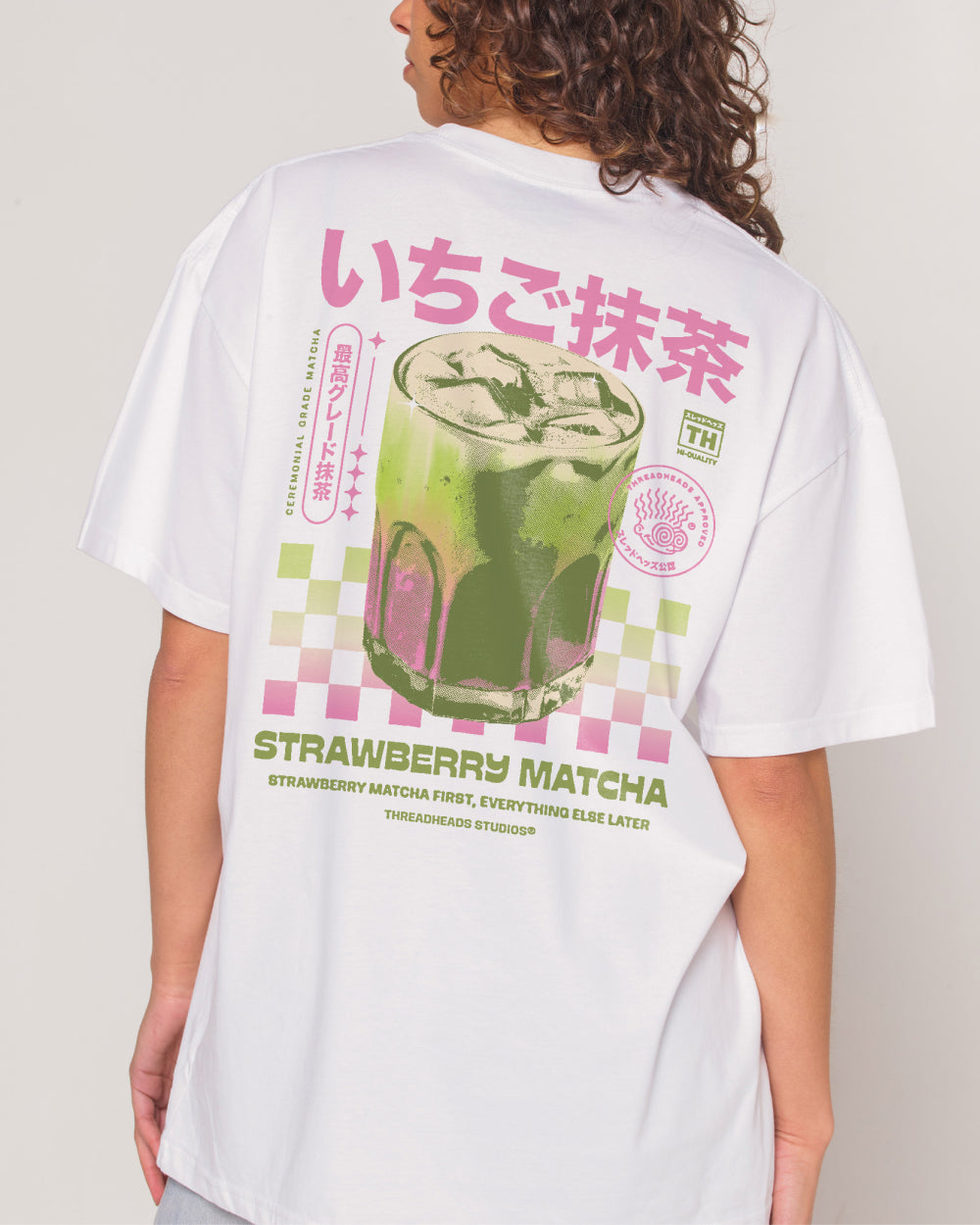 Strawberry Matcha T-Shirt Threadheads Australia Online