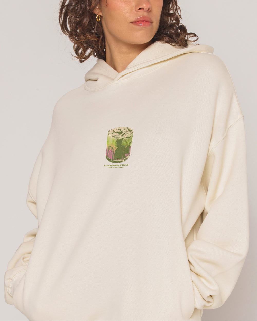 Strawberry Matcha Hoodie Threadheads Australia Online