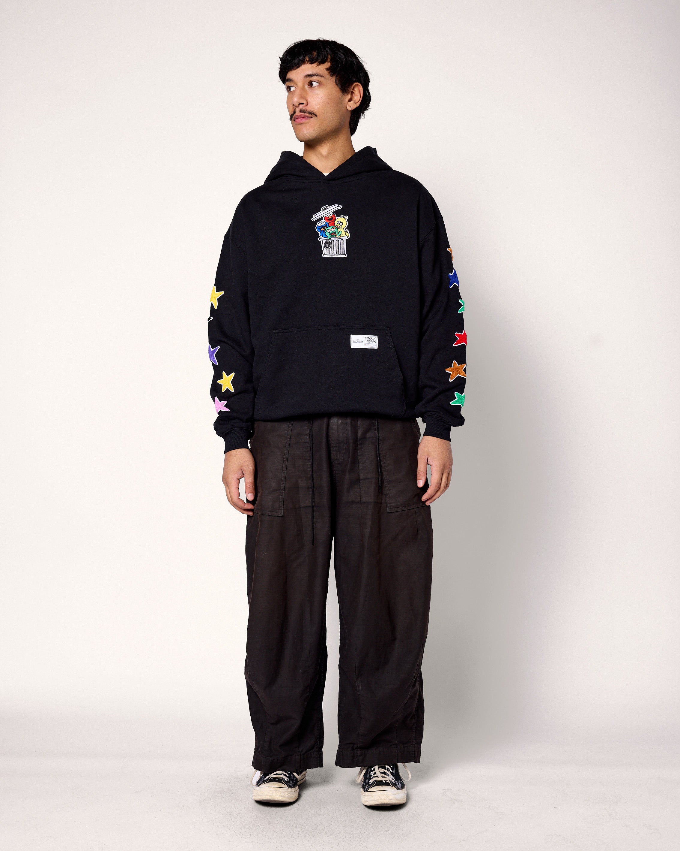 Tokyo Bin Party Black Hoodie