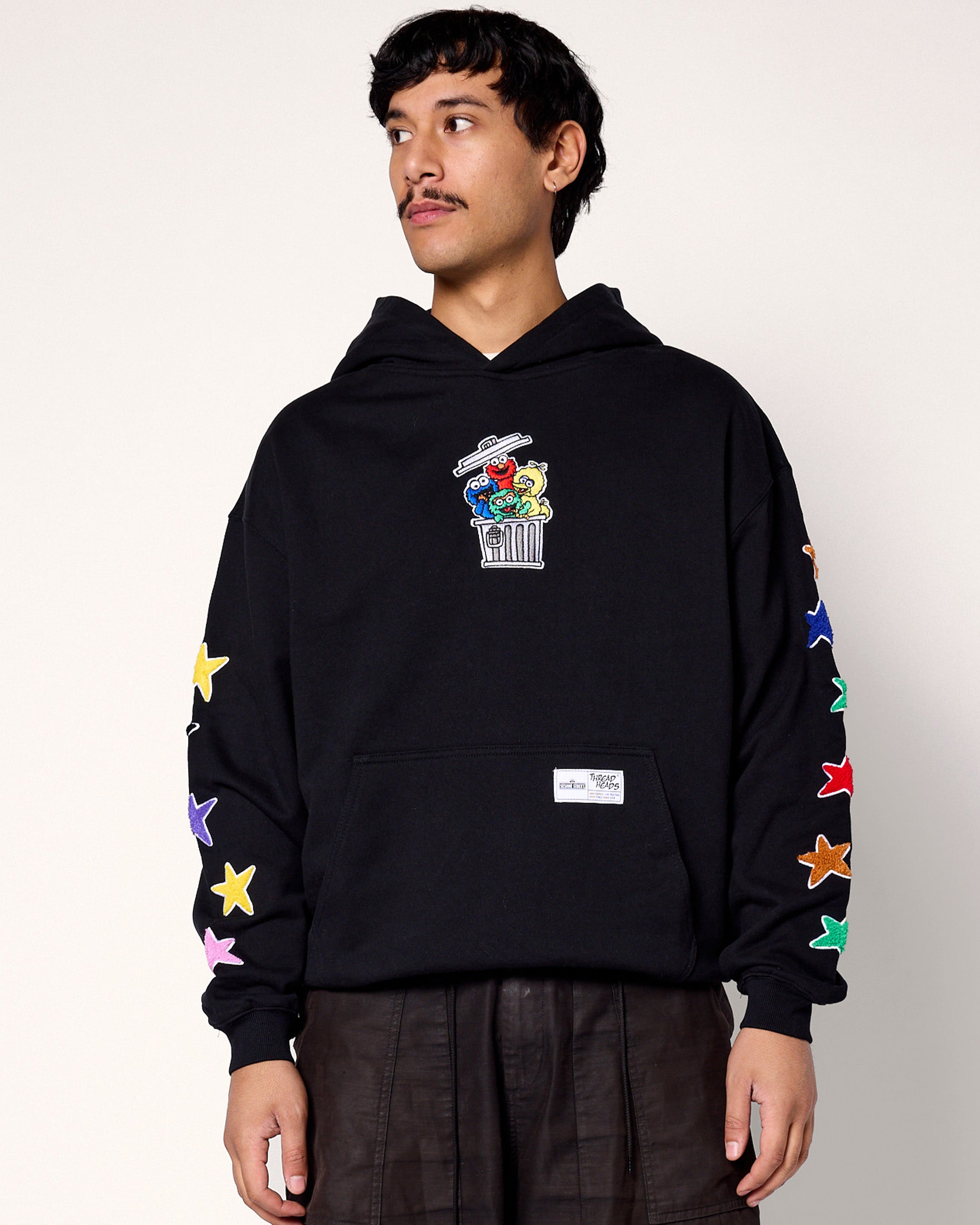 Tokyo Bin Party Black Hoodie