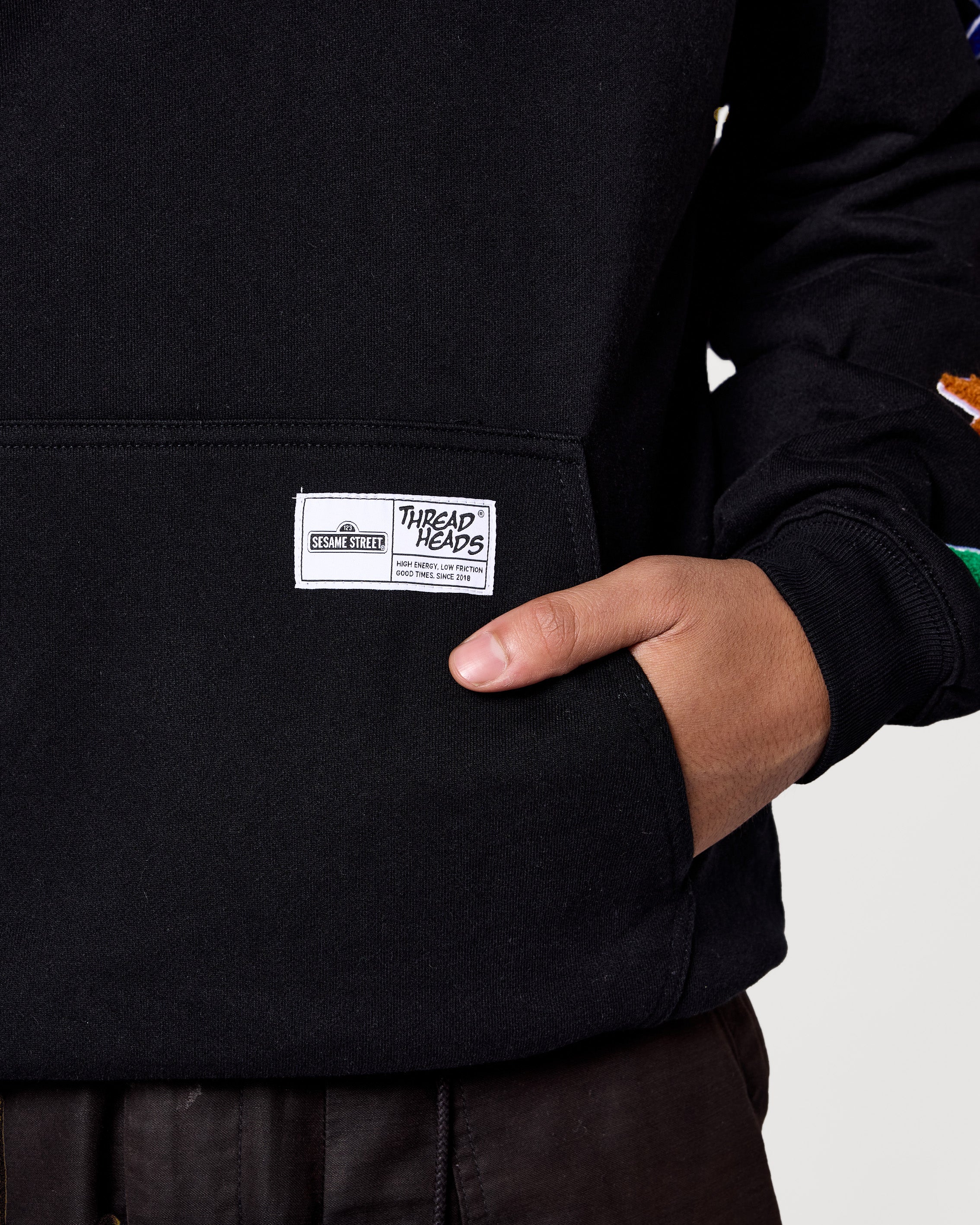 Tokyo Bin Party Black Hoodie