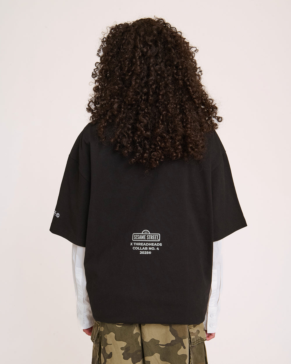 Elmo Chrome Oversized Tee Australia Threadheads Online