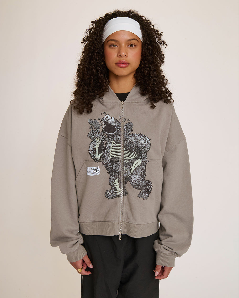 Japanese Cookie Monster Anatomy Hoodie