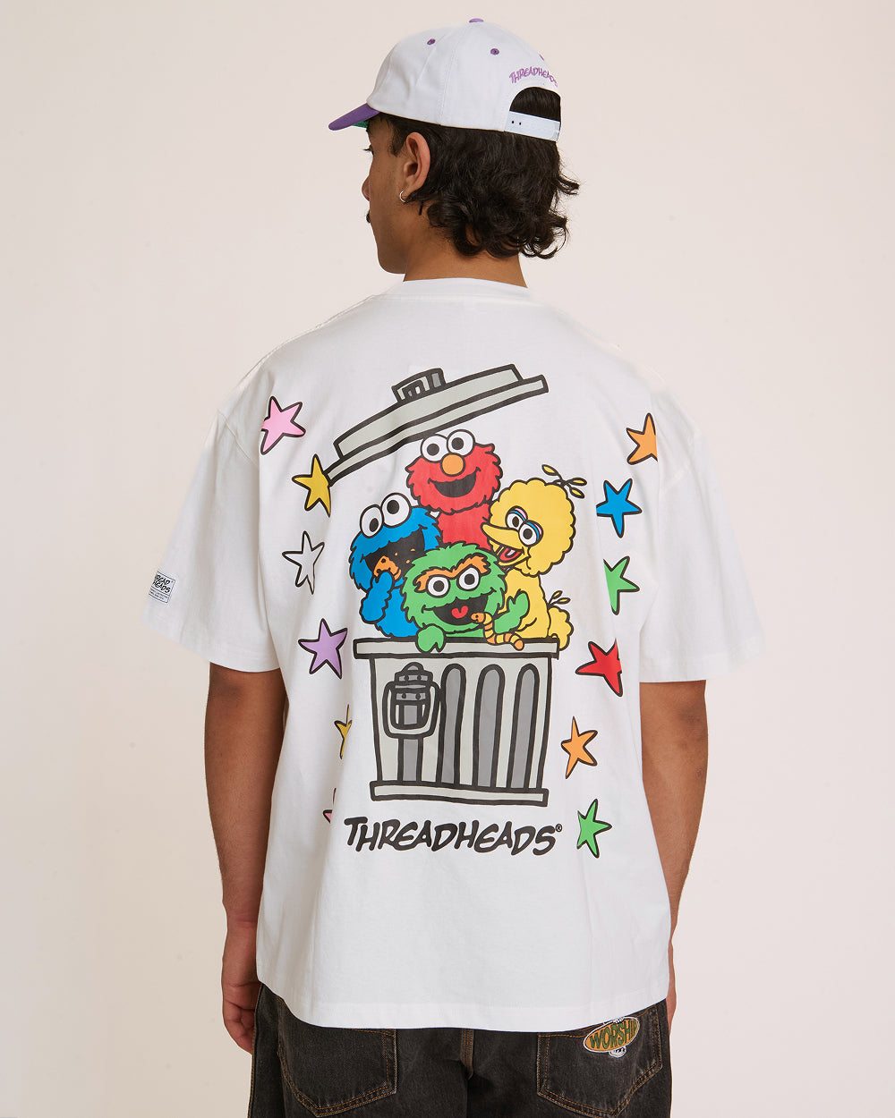 Tokyo Bin Party Oversized Tee Australia Threadheads Online #colour_white