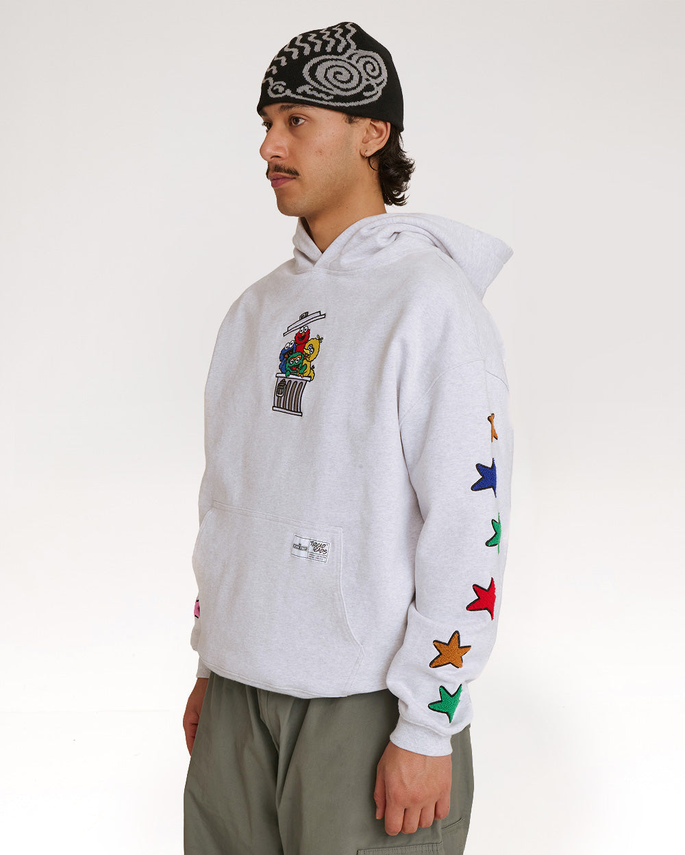 Tokyo Bin Party Grey Hoodie