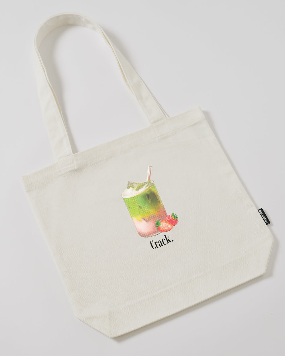 Matcha Crack Tote Bag