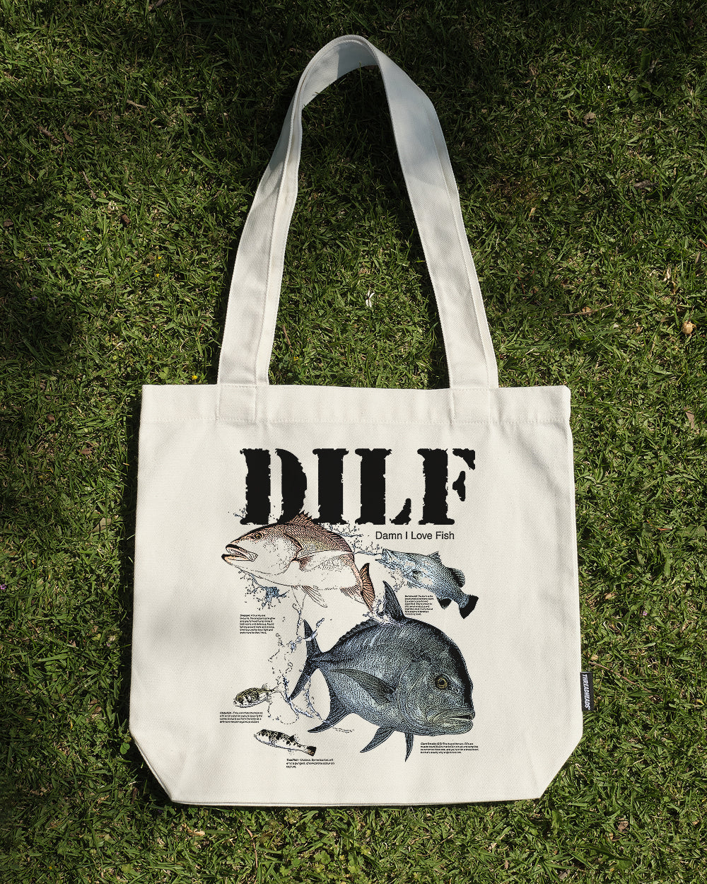 Damn I Love Fish Tote Bag