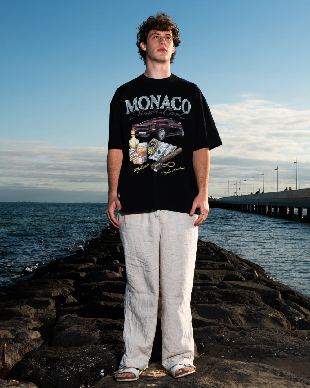 Monaco Money Oversized Tee Online Australia