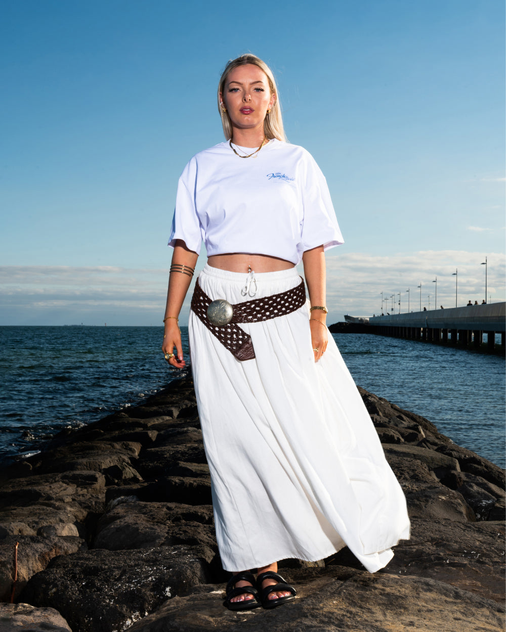 French Riviera Oversized Tee Online Australia