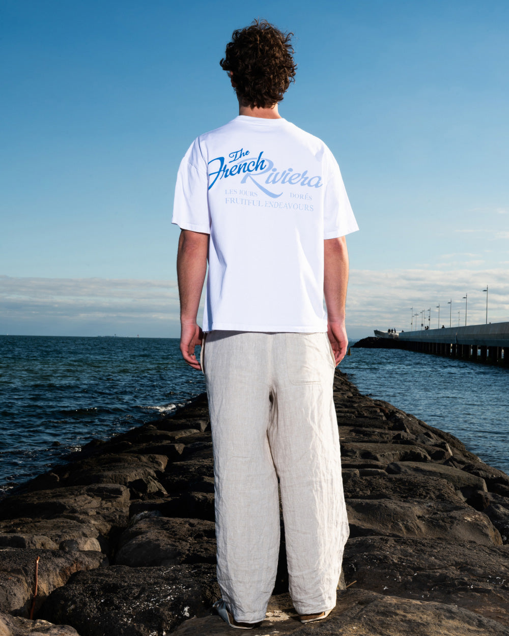 French Riviera Oversized Tee Online Australia