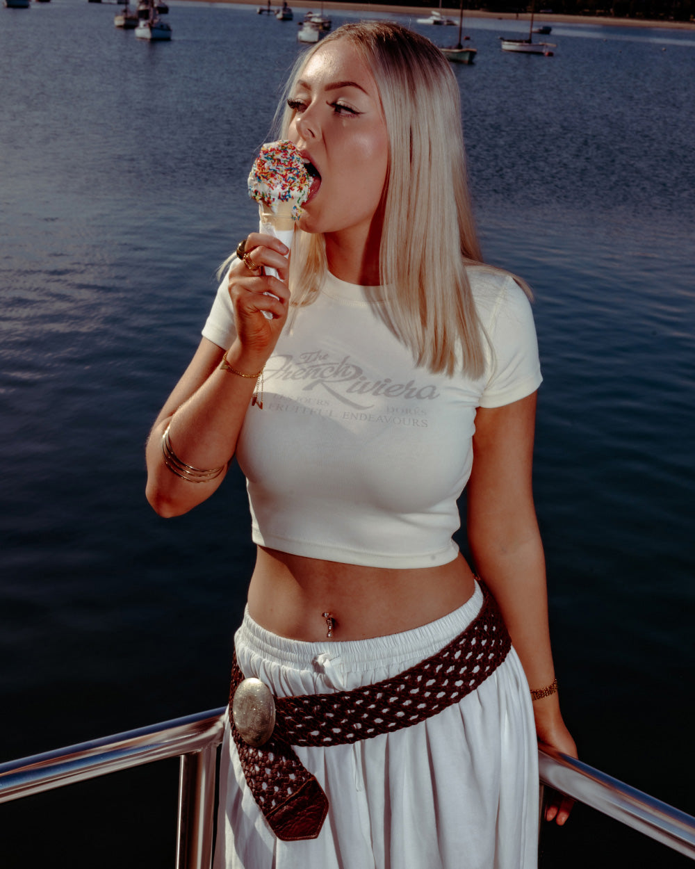 French Riviera Baby Tee Online Australia