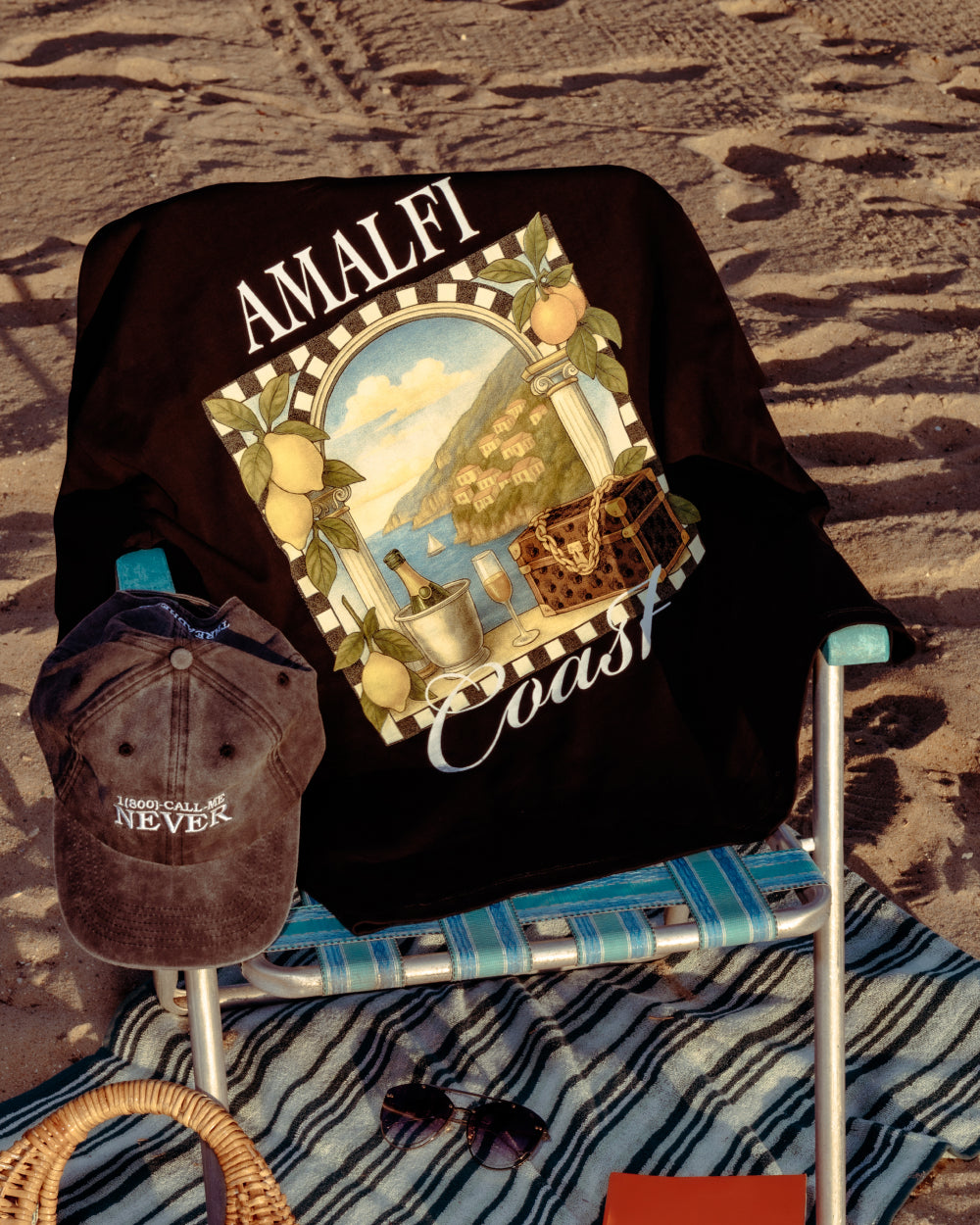 Amalfi Coast Oversized Tee Online Australia