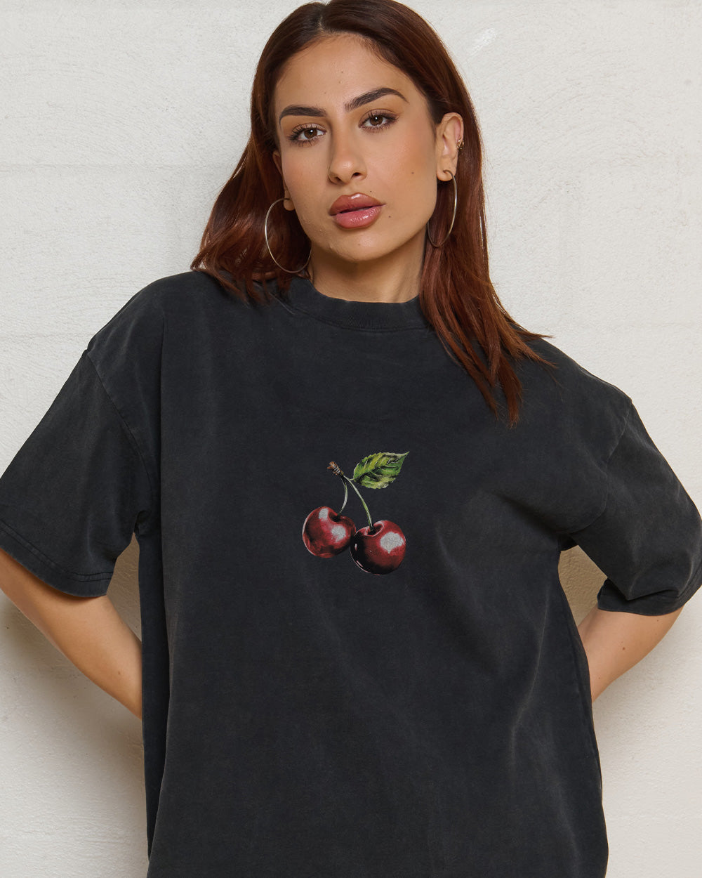 Cherry Drip Wash Tee Online Australia