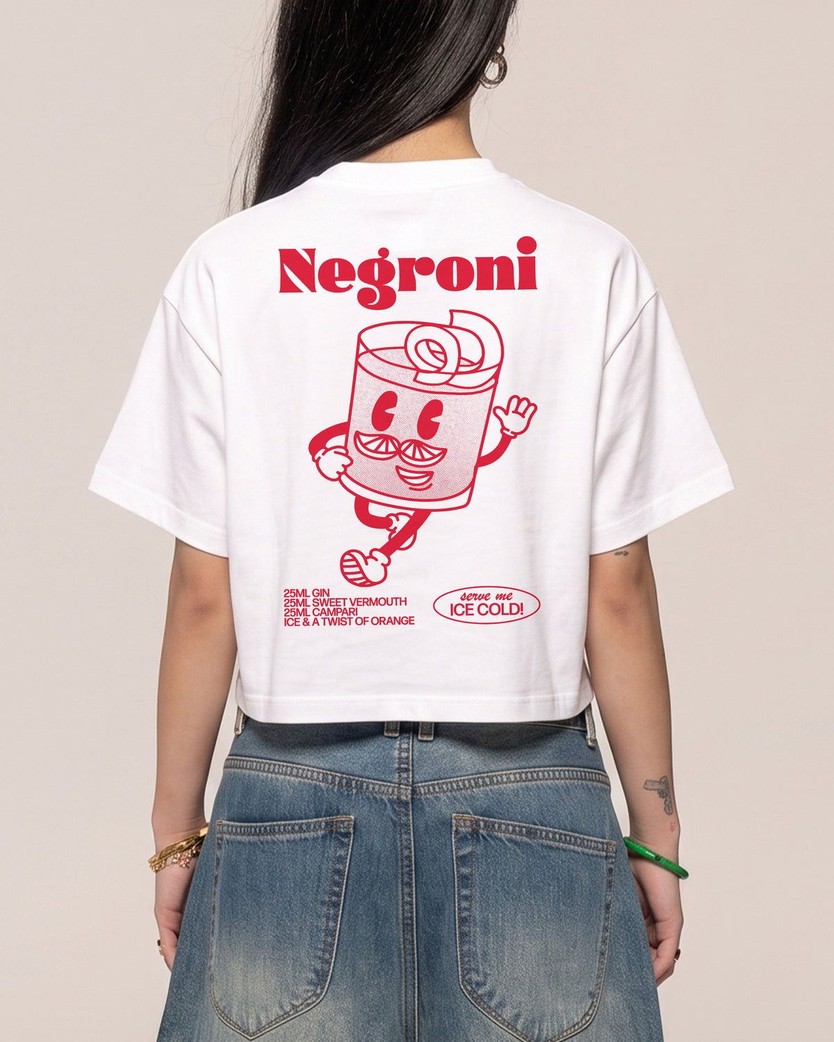Negroni Crop Tee