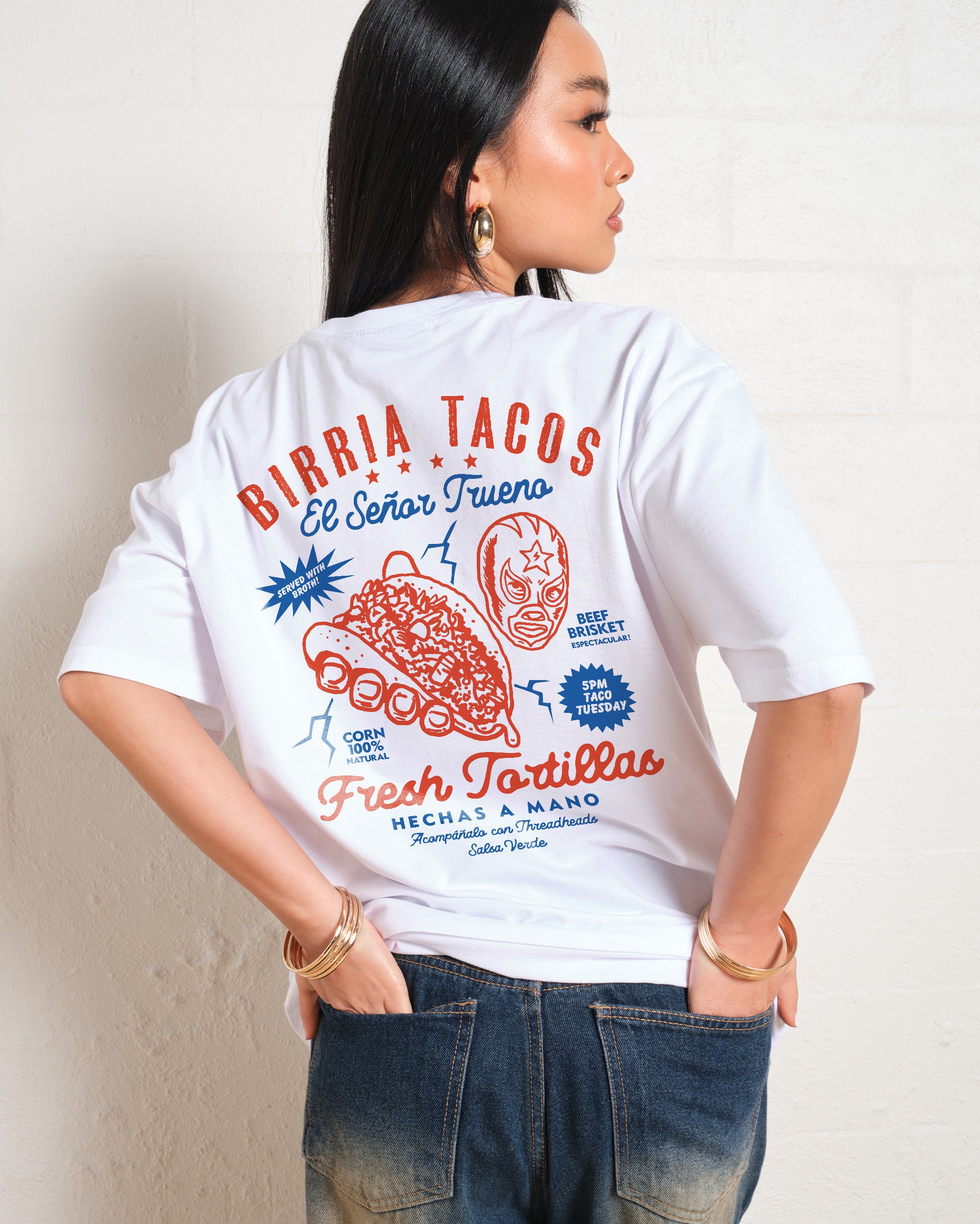 Birria Tacos El Senor Trueno T-Shirt Online Australia