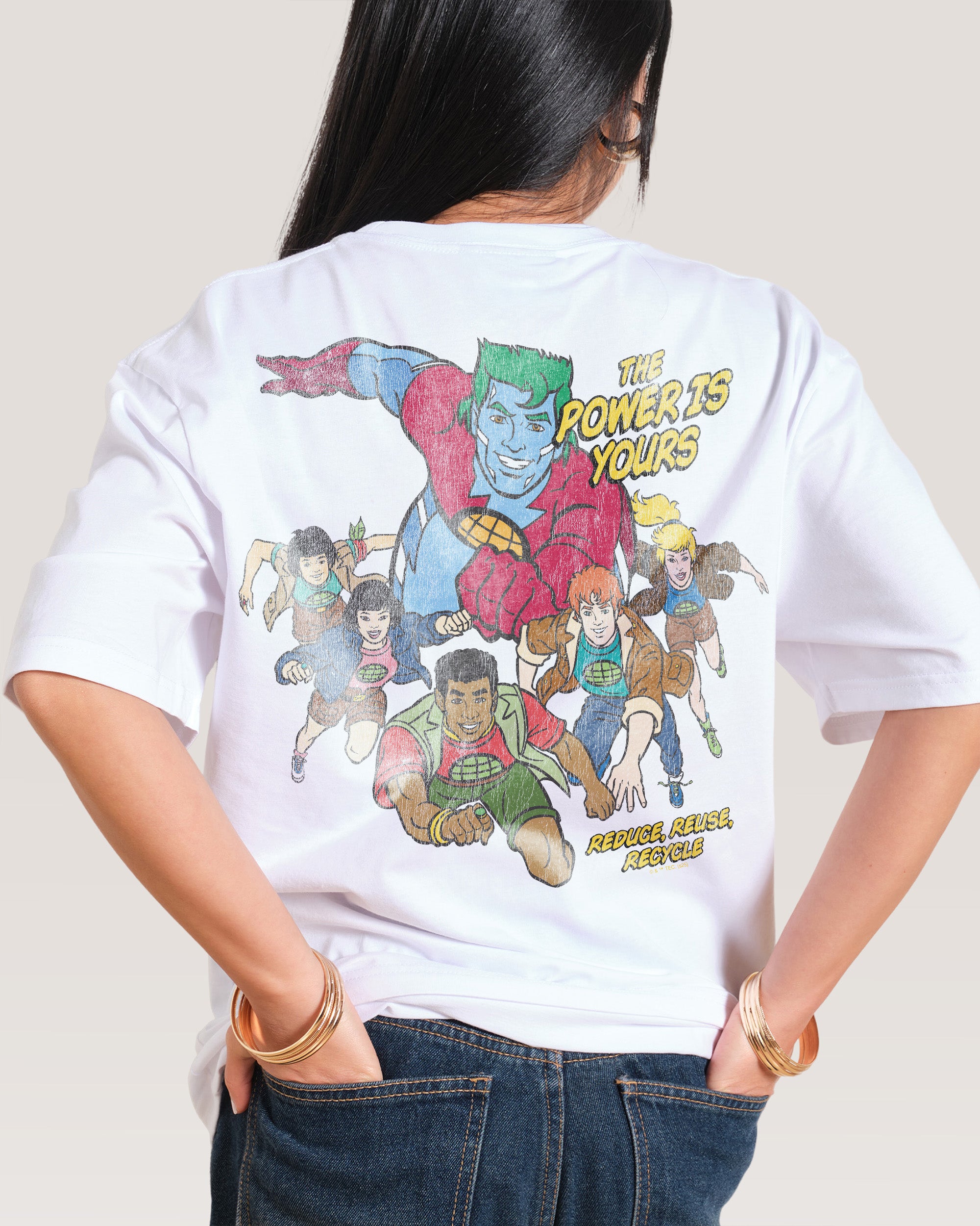 The Power Is Yours White T-Shirt