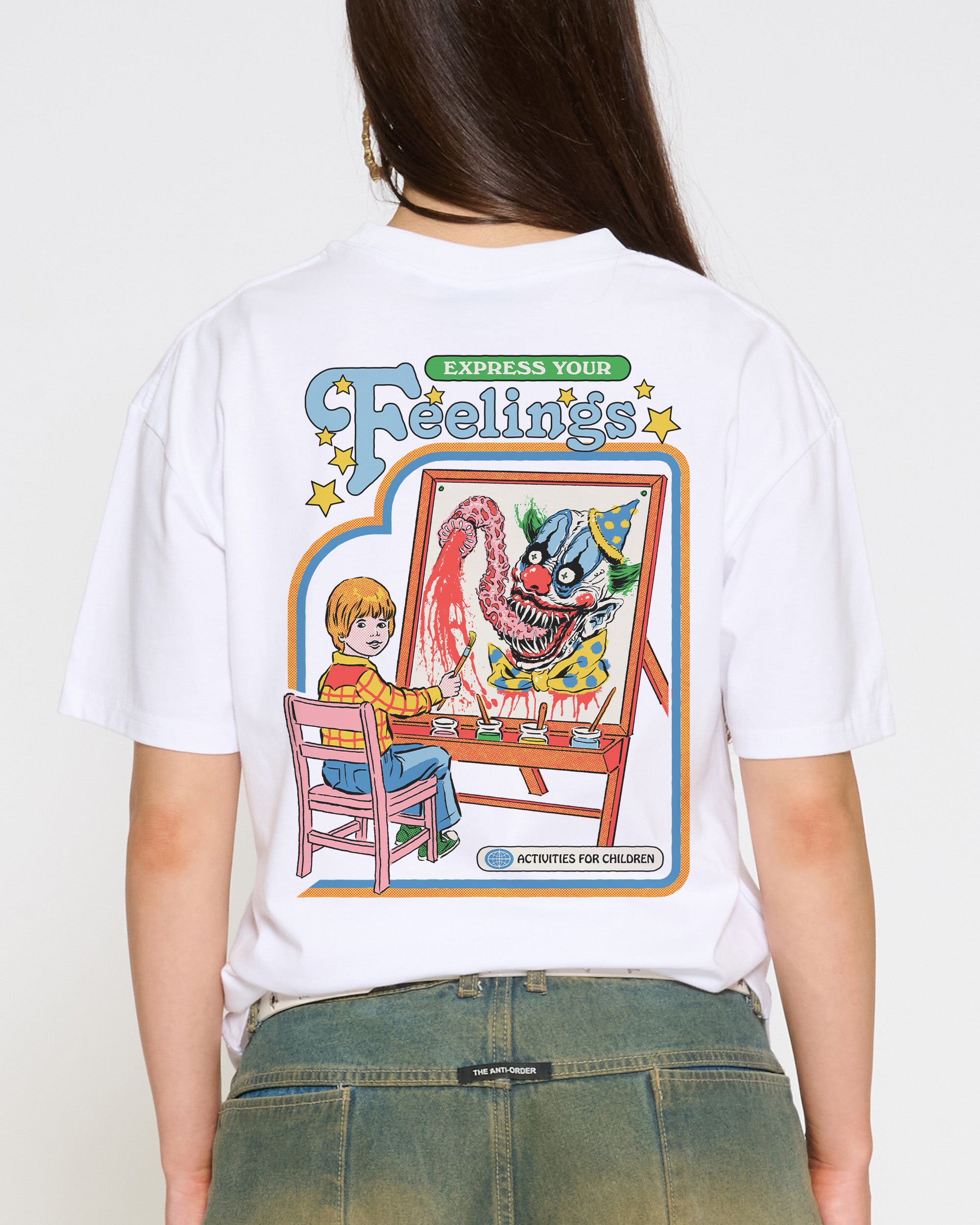 Express Your Feelings Front and Back T-Shirt