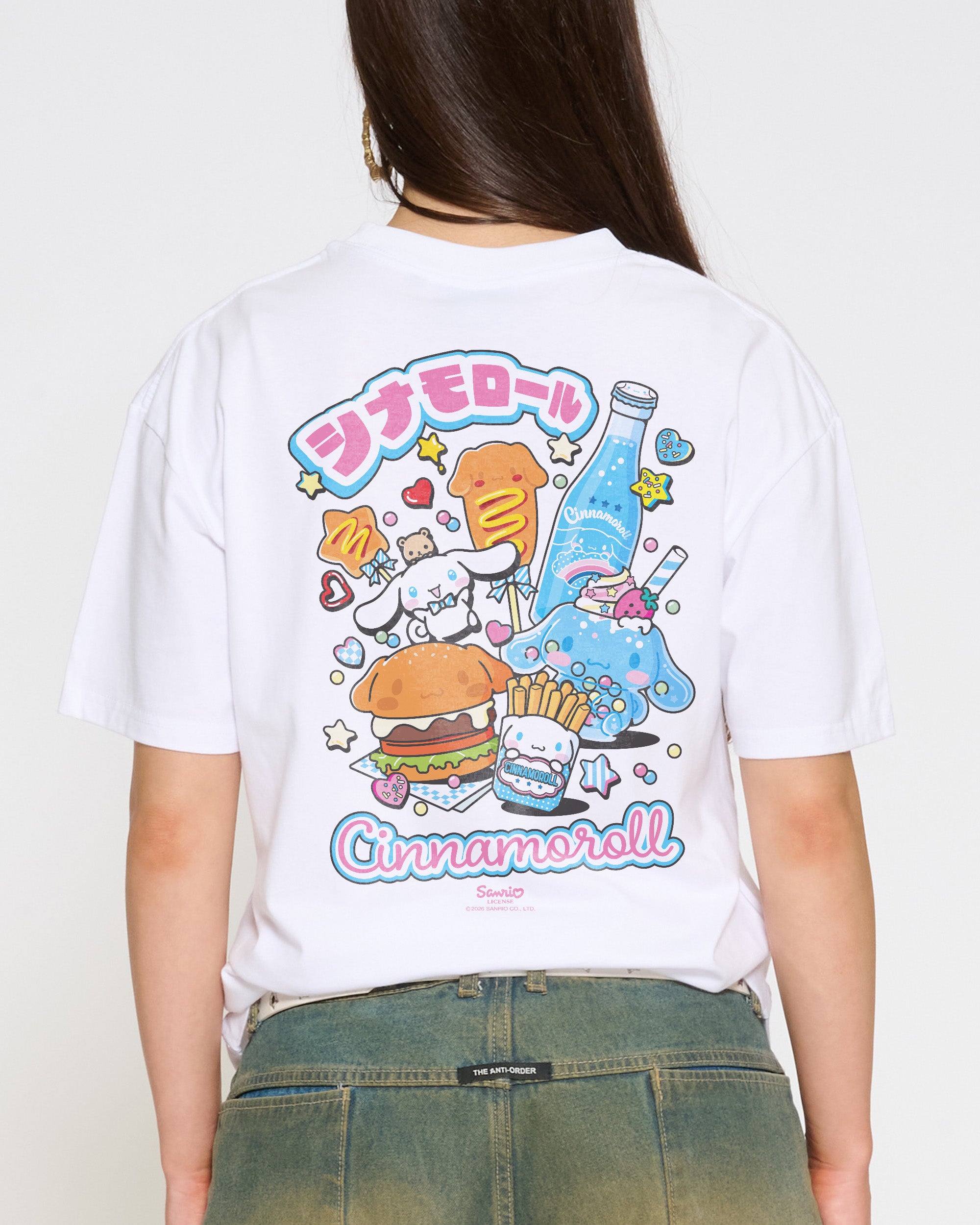 Cinnamoroll Kawaii T-Shirt Official Hello Kitty and Friends collab Threadheads