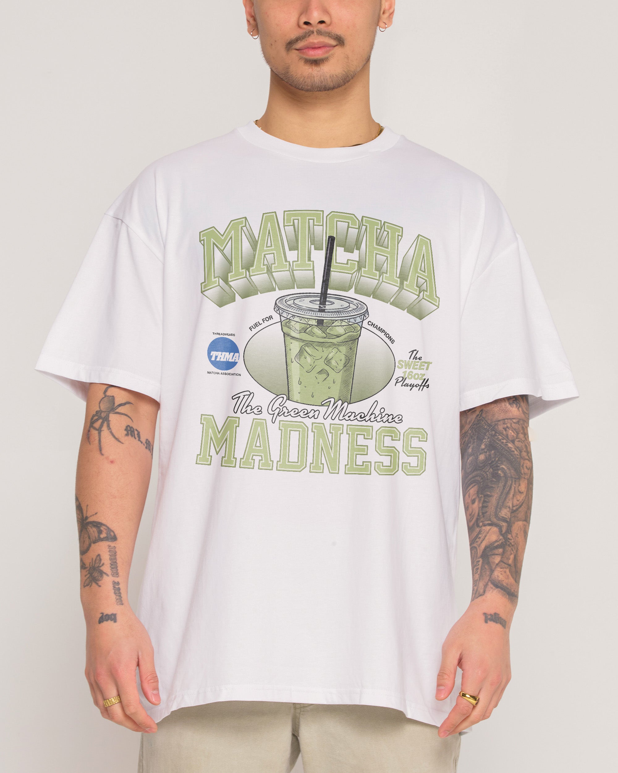 Matcha Madness White T-Shirt