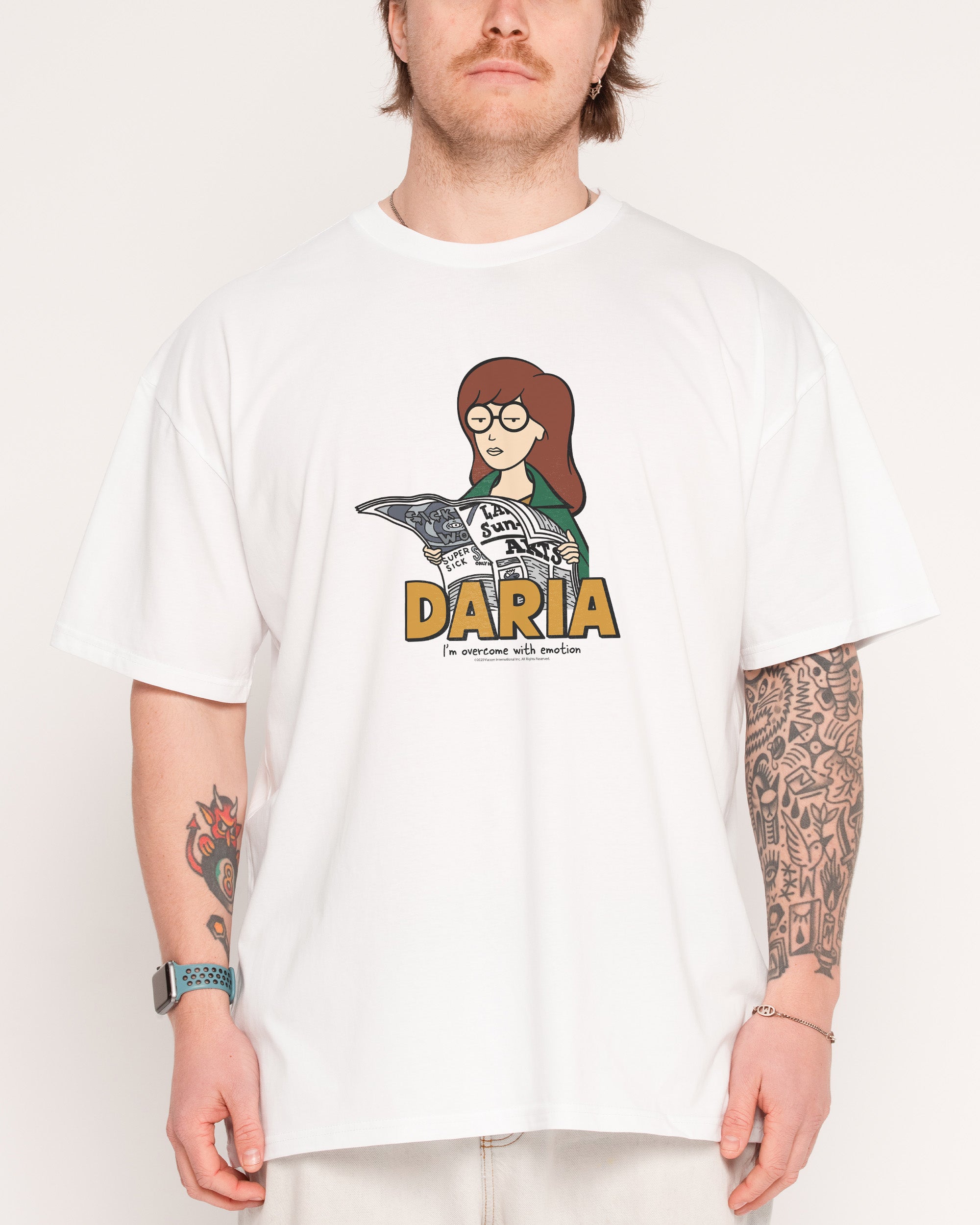 I’m Overcome with Emotion White T-Shirt