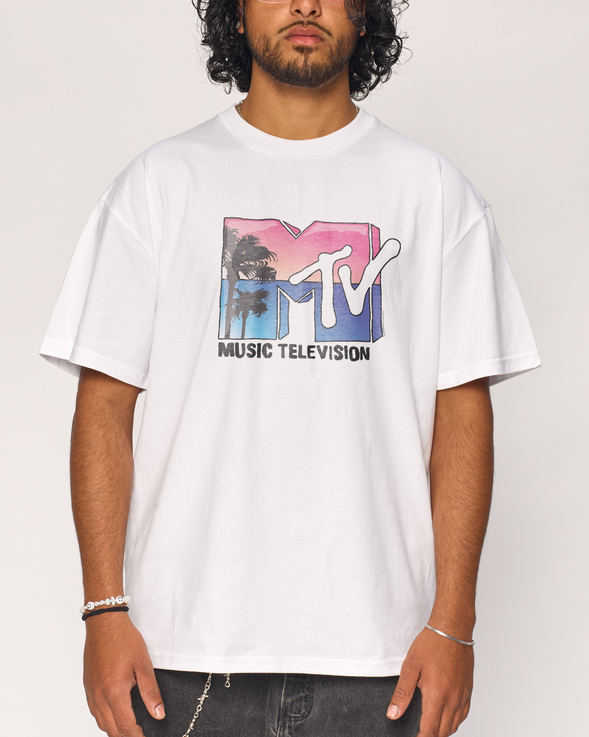 Palm Springs MTV Logo T-Shirt | Official MTV collab