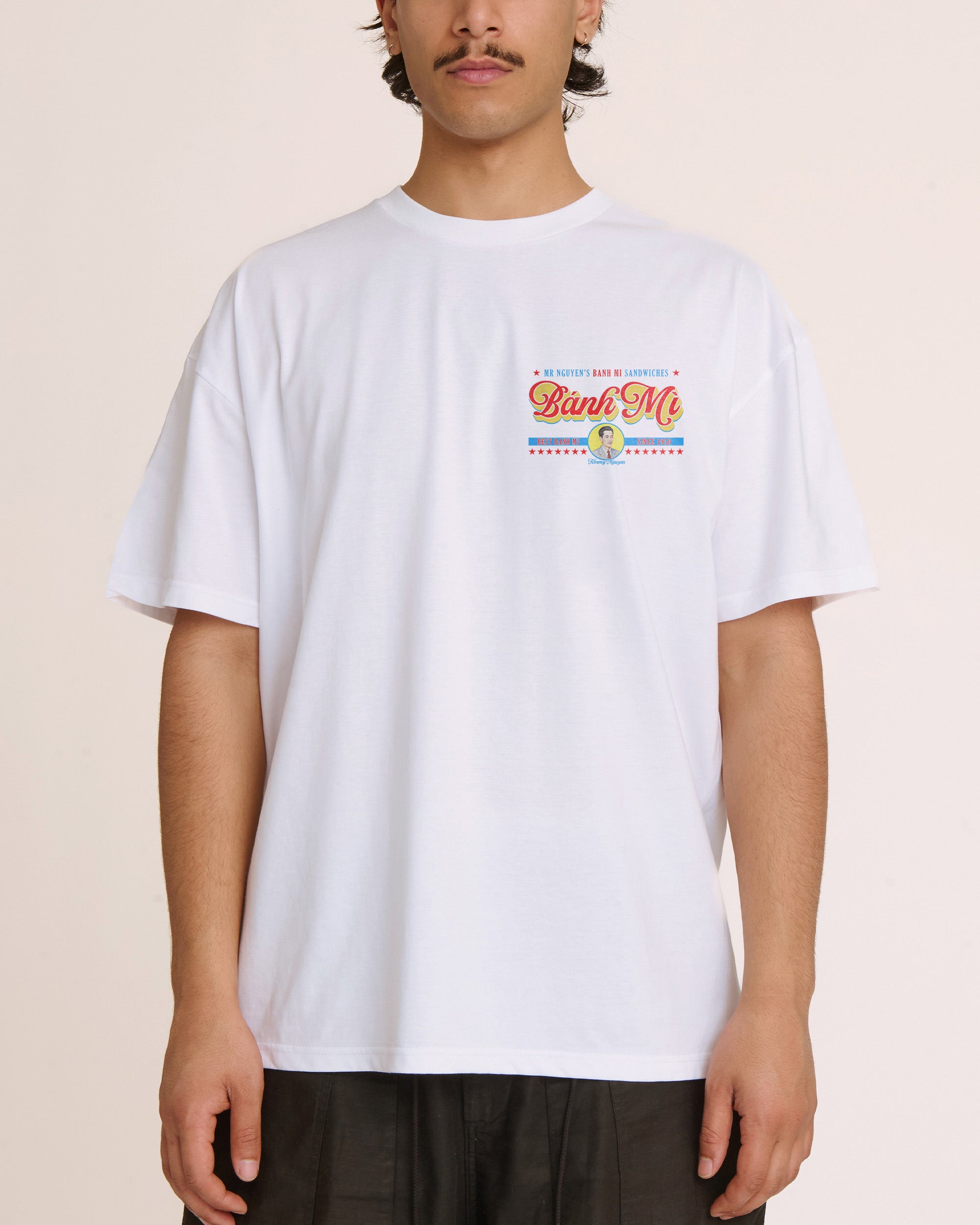Mr Nguyen's Banh Mi's White T-Shirt