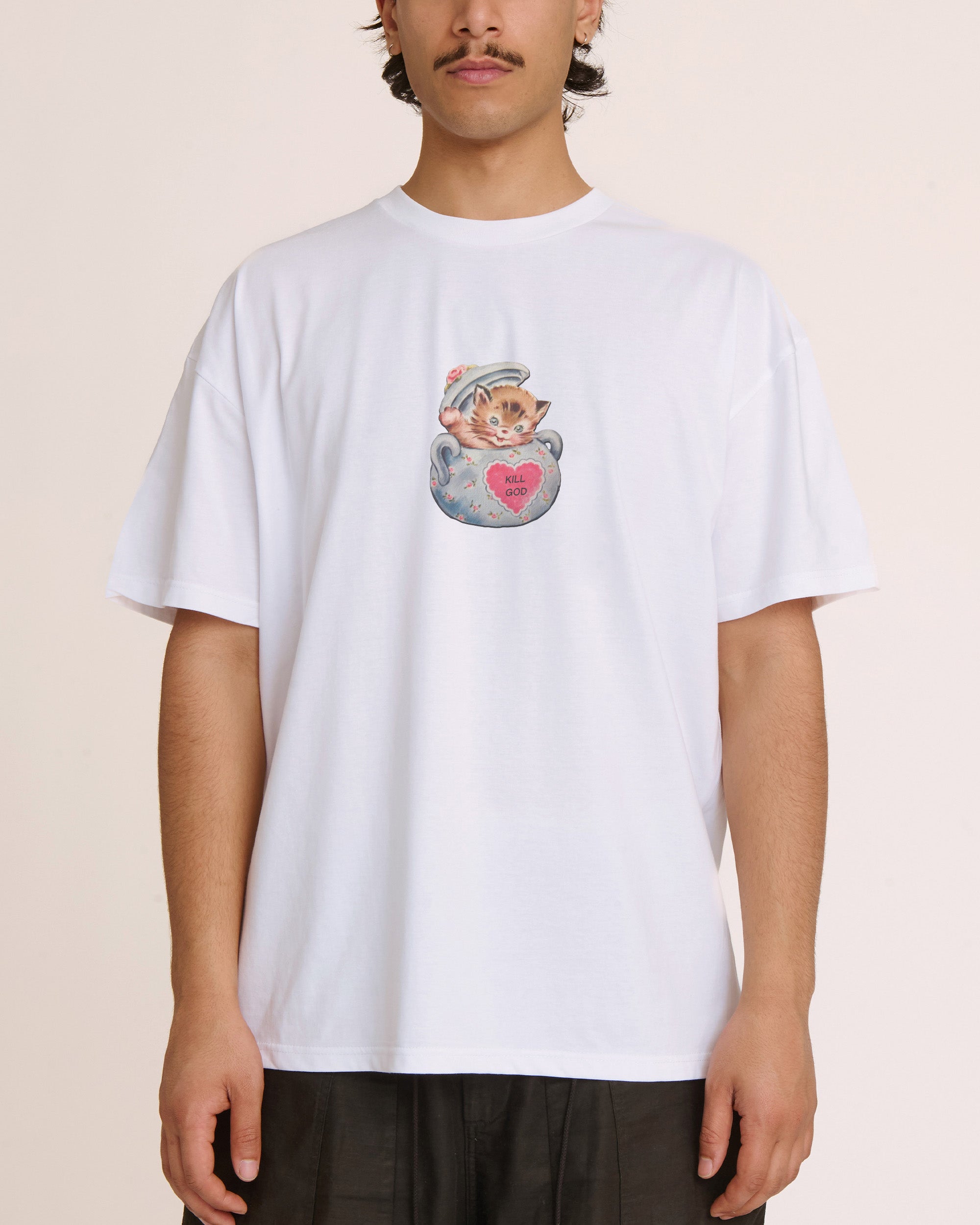 Kill God White T-Shirt