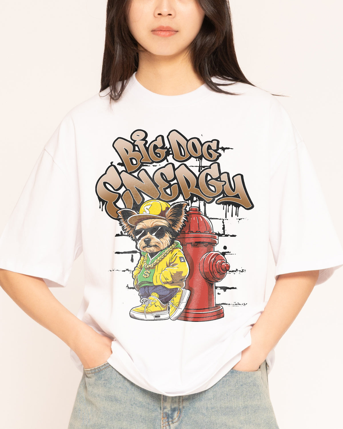 Big Dog Energy Oversized Tee