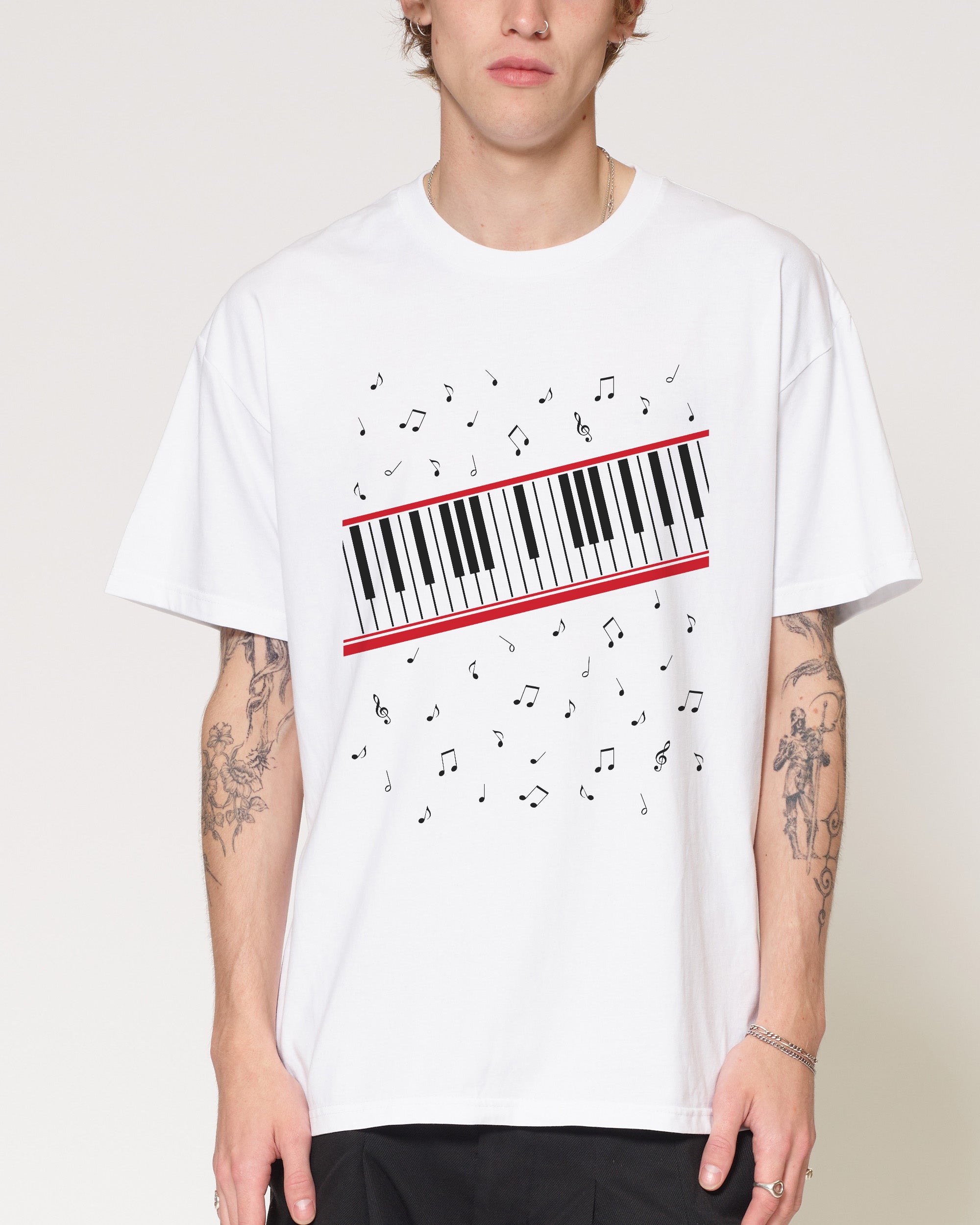 Beat It Piano Keys T-Shirt | Retro T-Shirt Europe