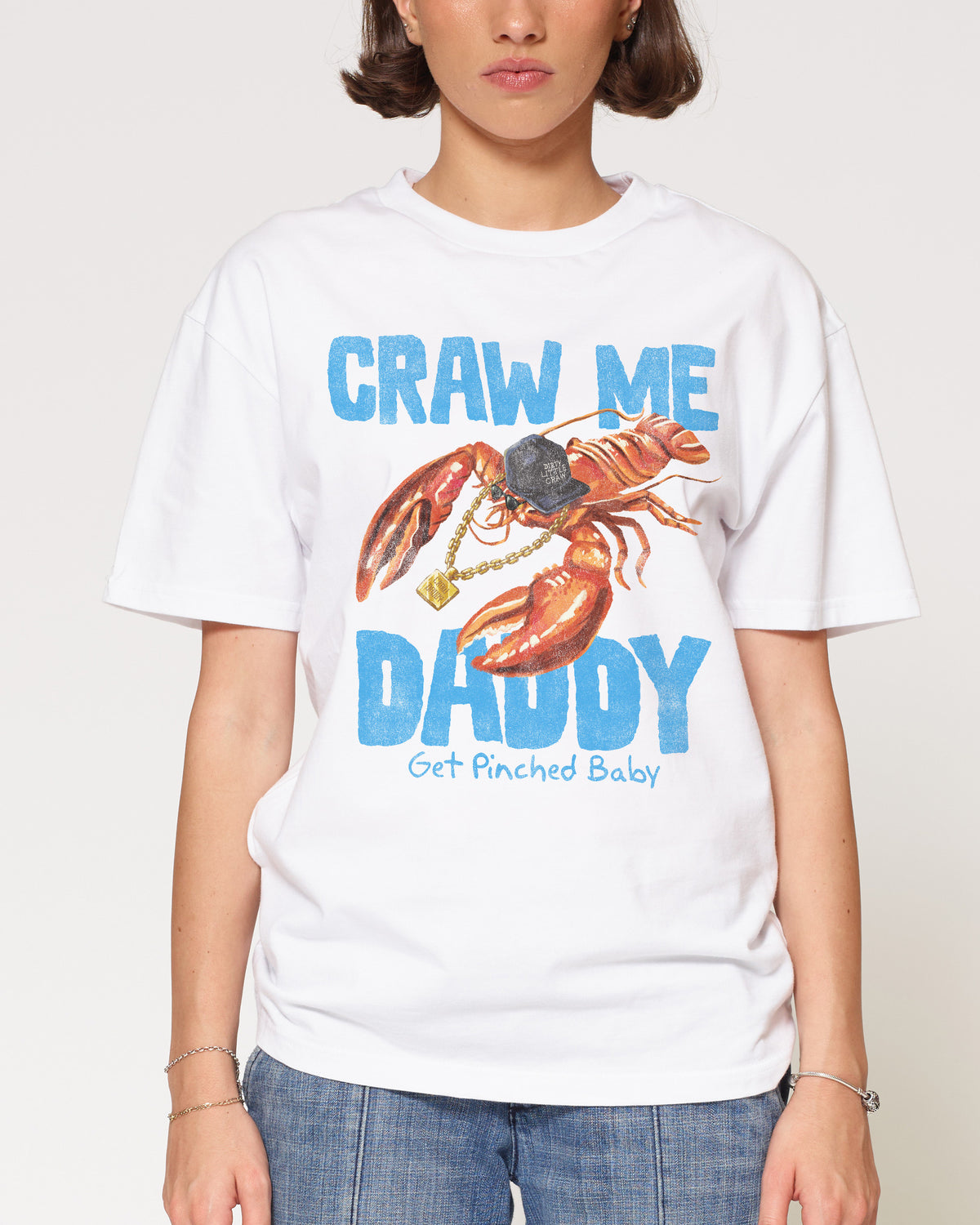 Craw Me Daddy White T-Shirt