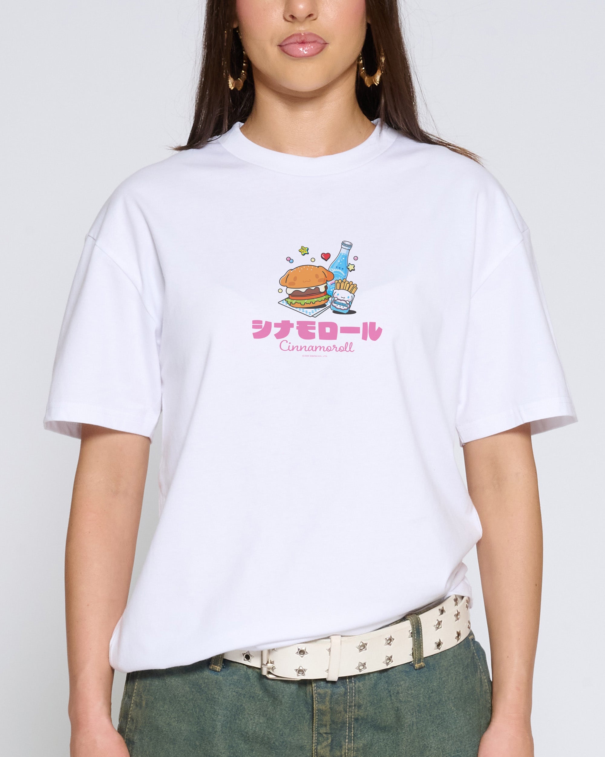 Cinnamoroll Kawaii T-Shirt Official Hello Kitty and Friends collab Threadheads