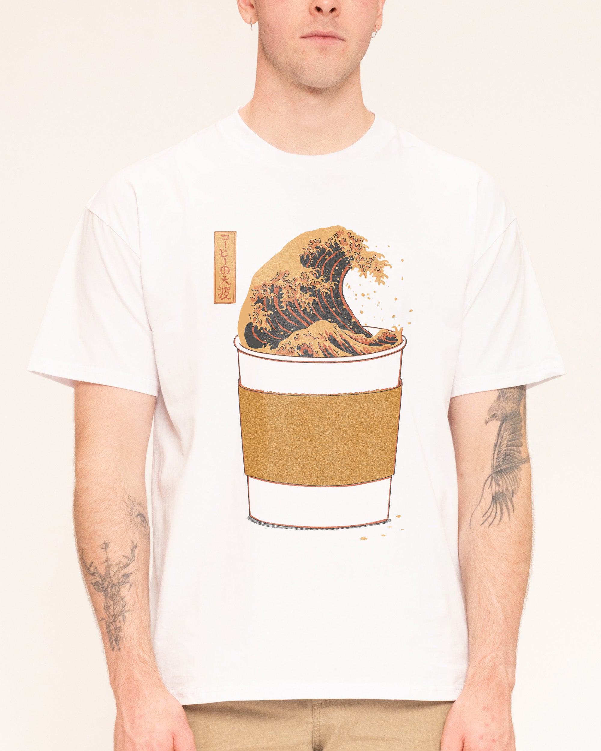 The Great Wave of Caffeine T-Shirt