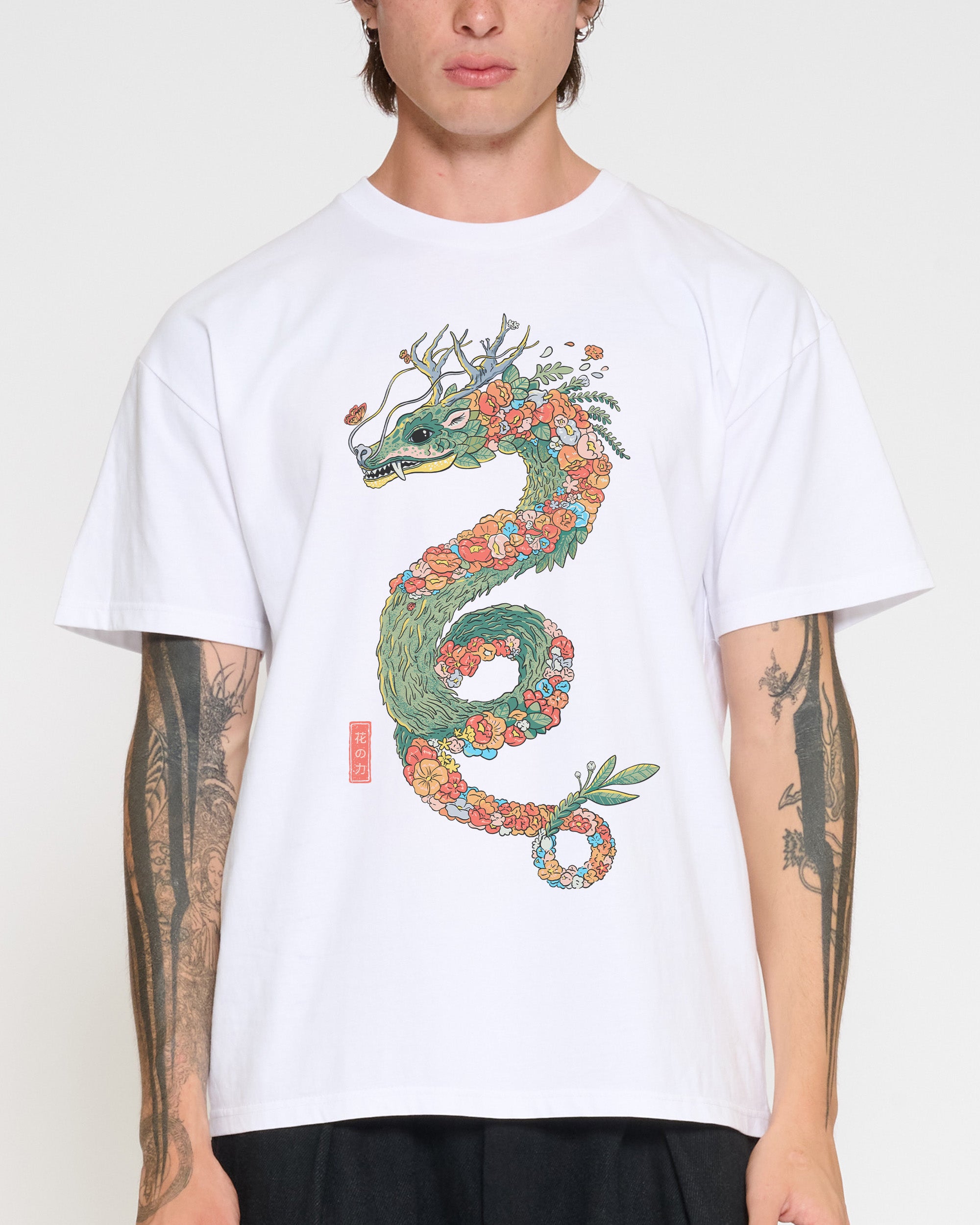 Flower Dragon T-Shirt