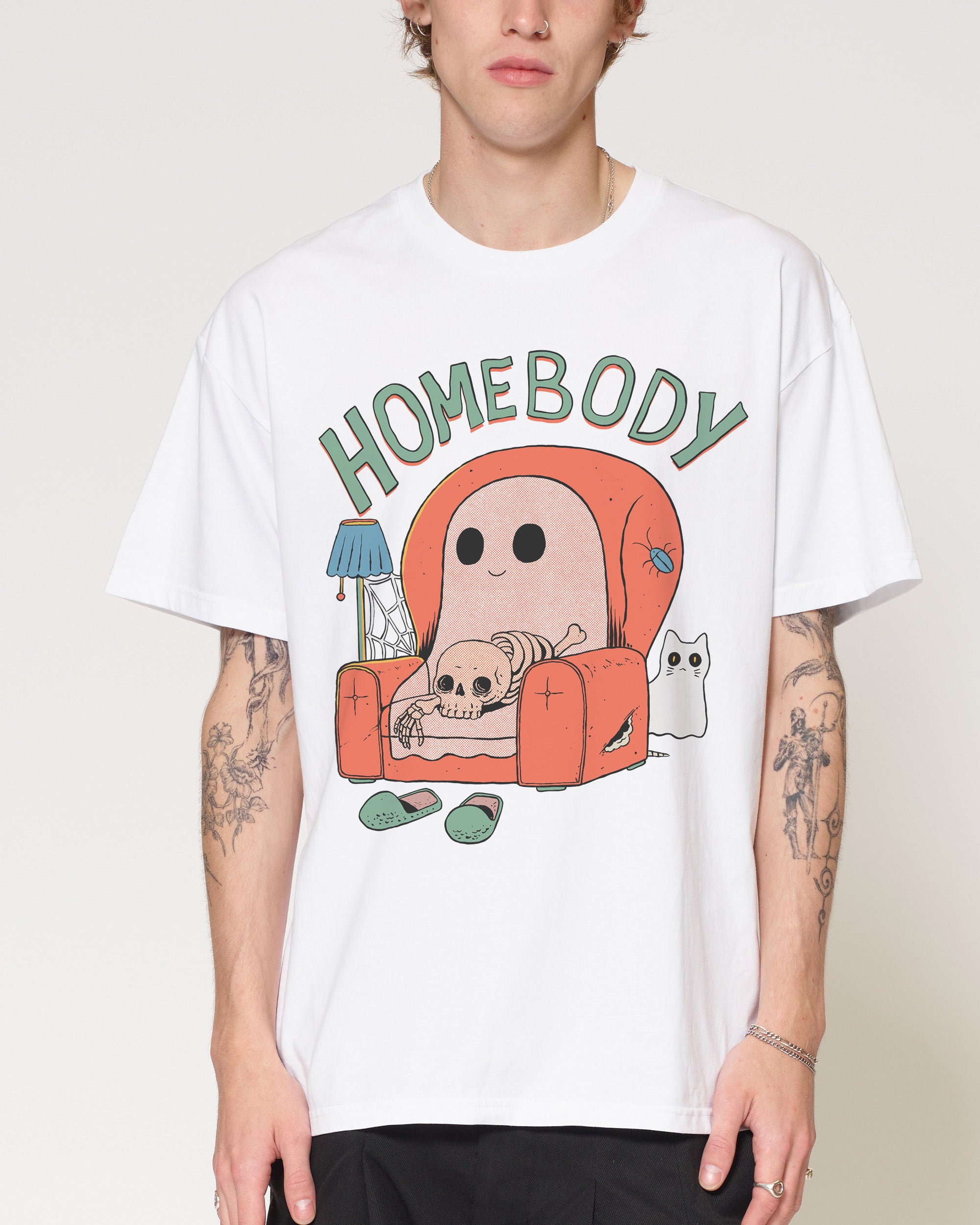 Homebody White T-Shirt