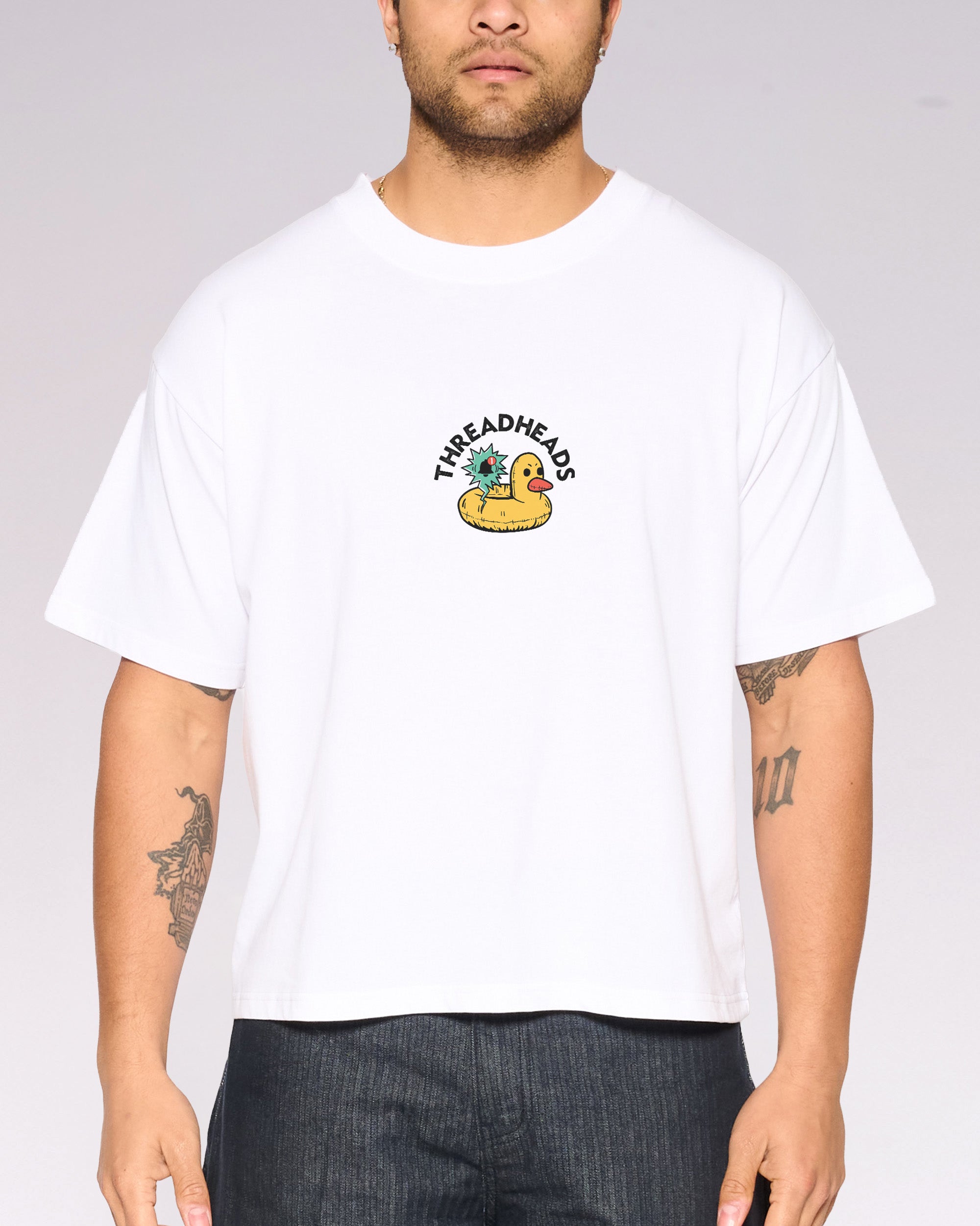 Another Fine Day Oversized Crop Tee