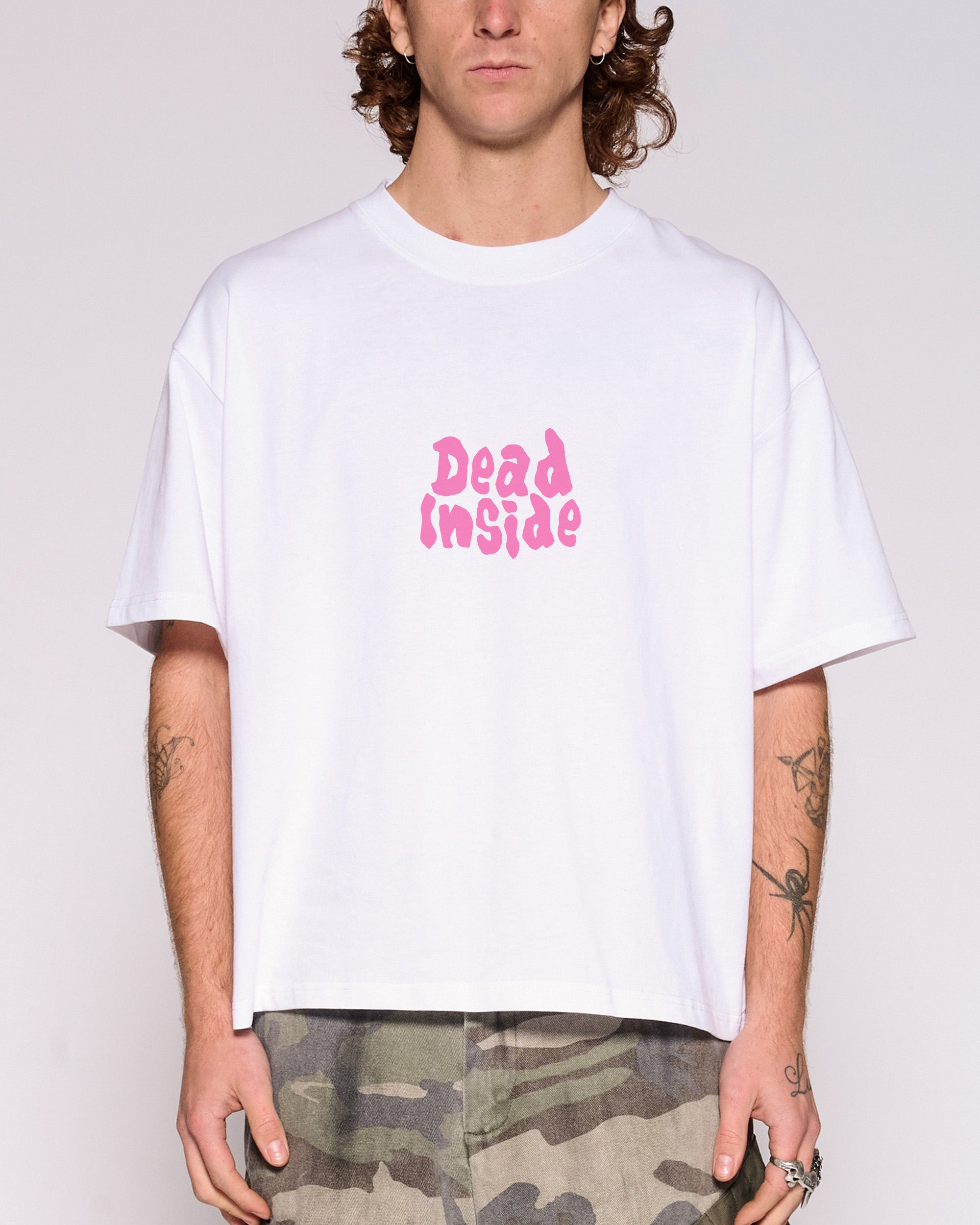 Dead Inside 26 Oversized Crop Tee