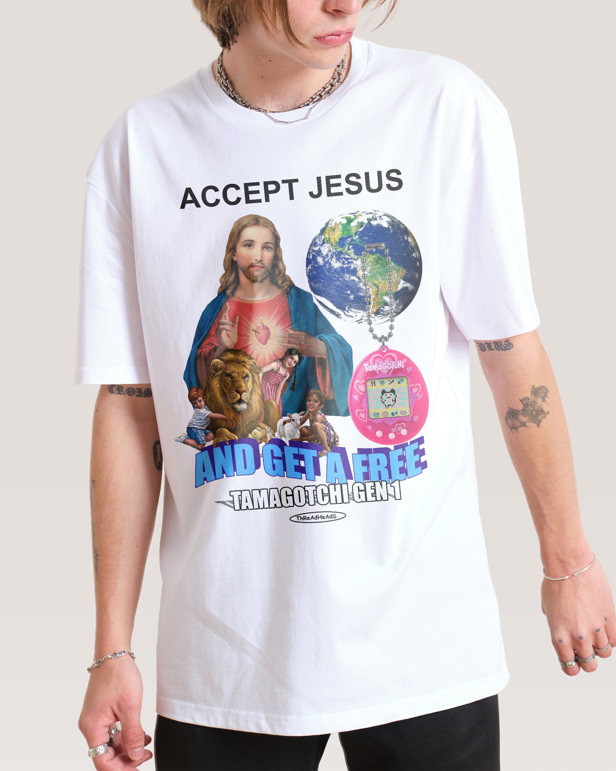 Accept Jesus T-Shirt Australia Threadheads Online