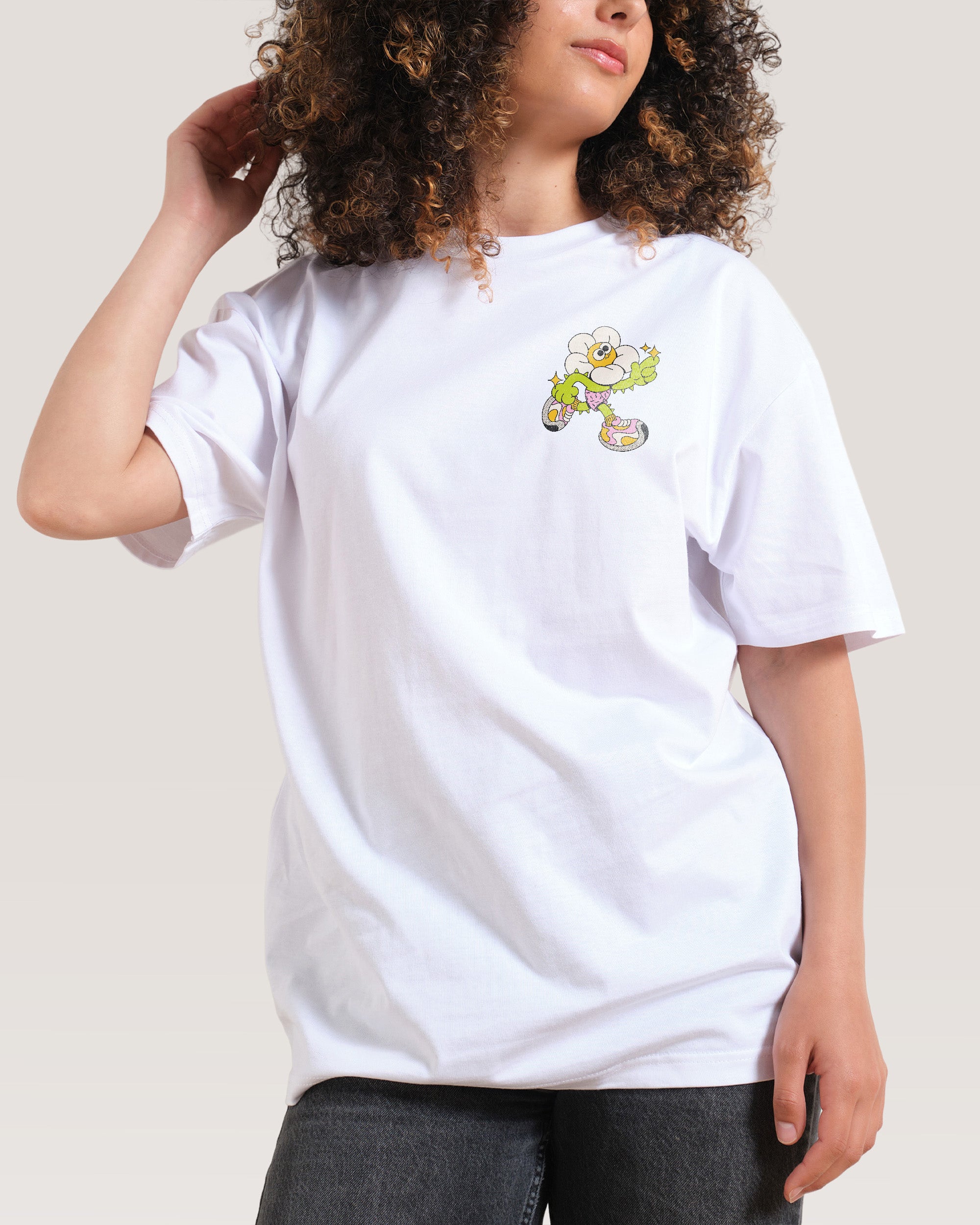 Among the Daisies White T-Shirt