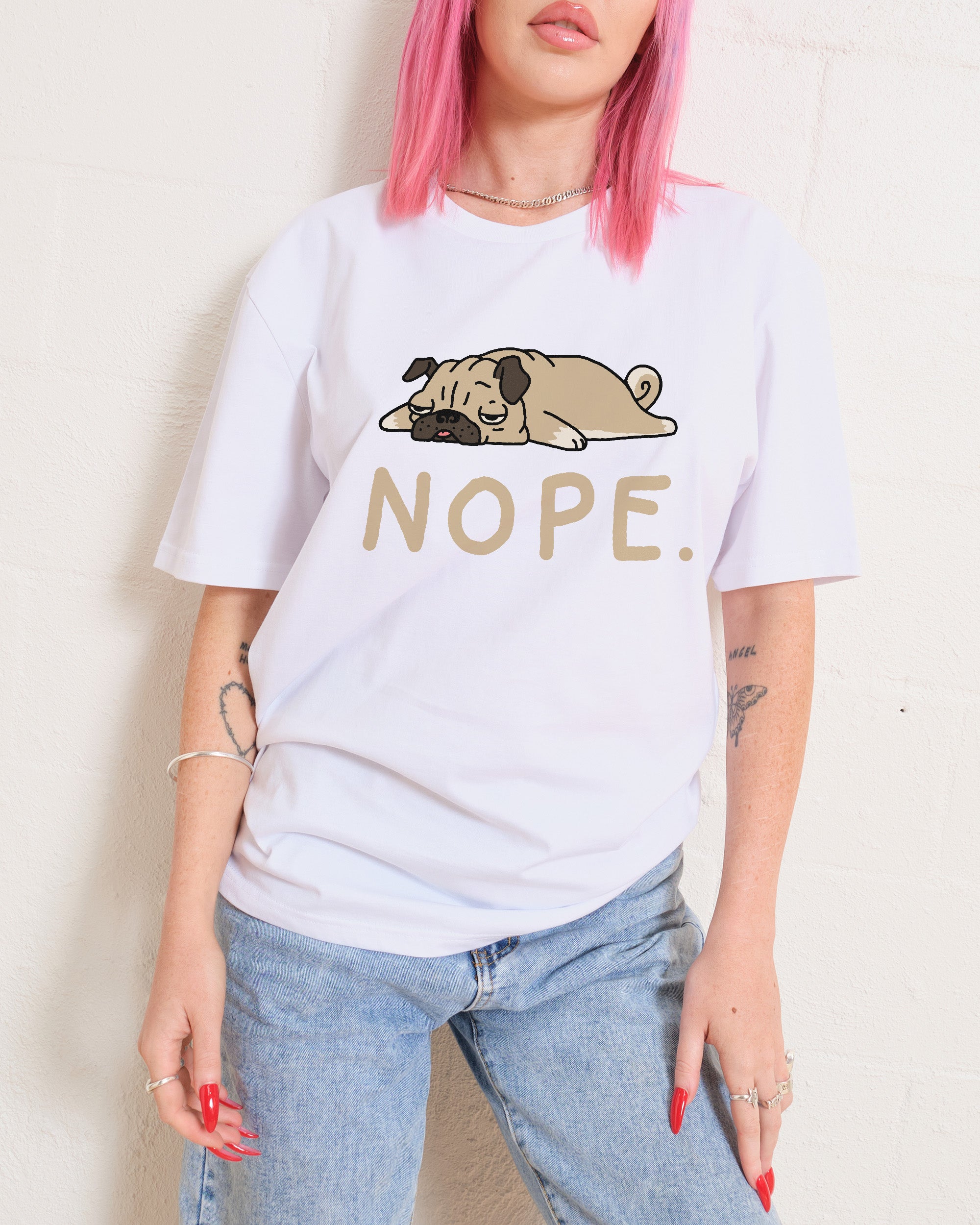 Nope Pug T-Shirt