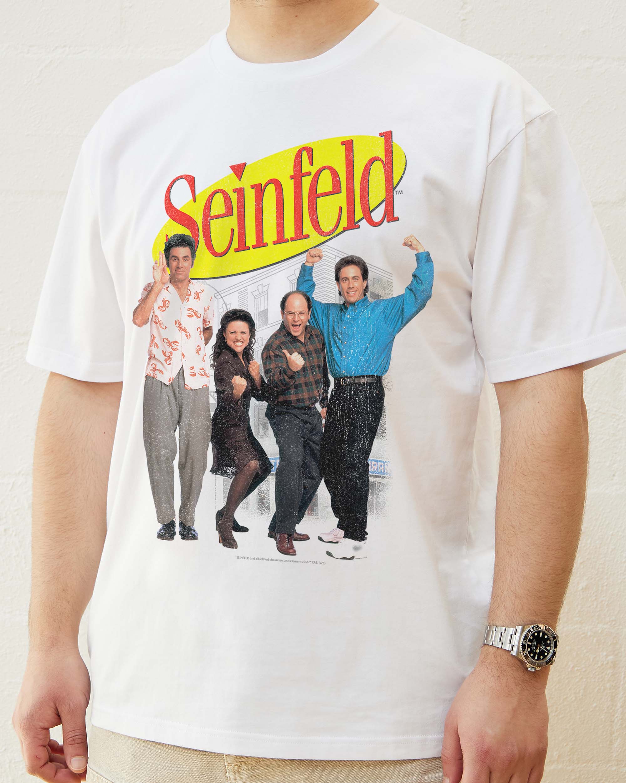 Seinfeld Characters T-Shirt Australia Online White